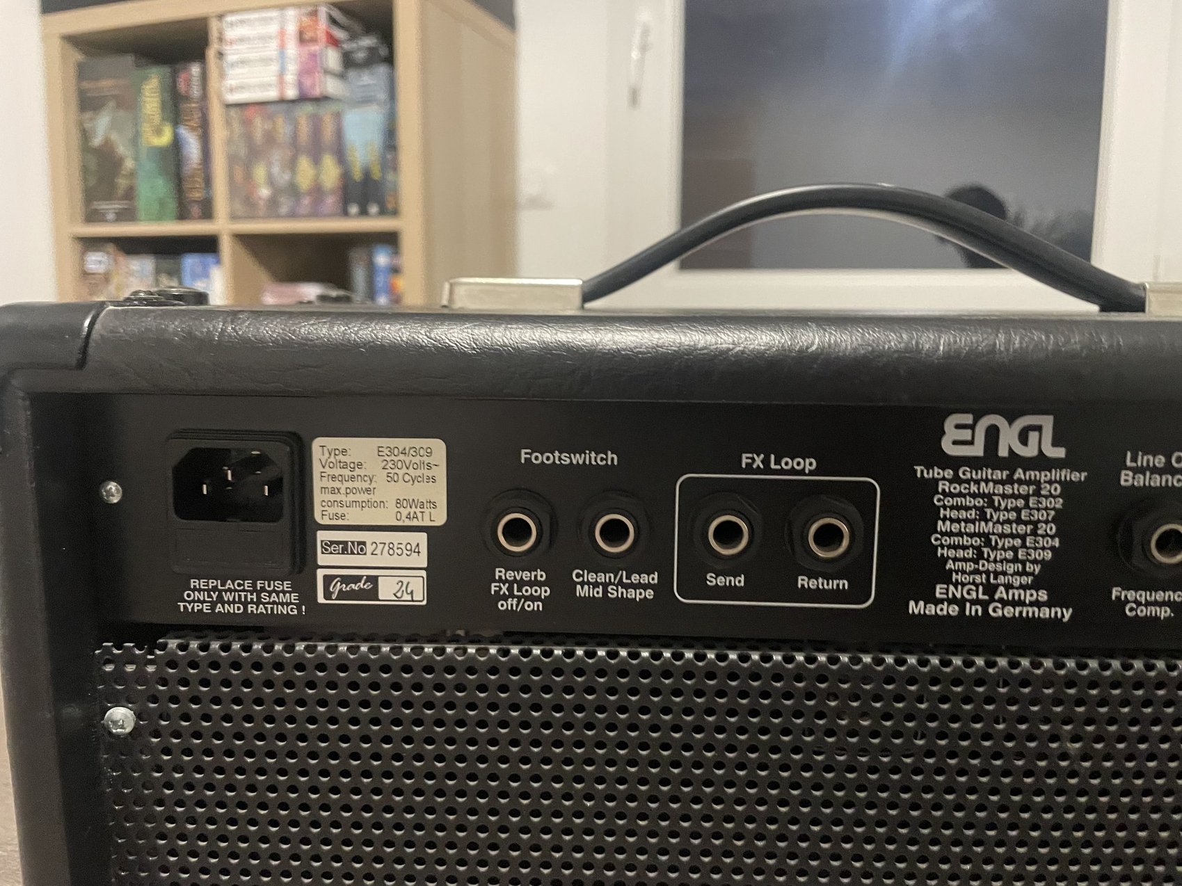 ENGL E309 Metalmaster 20 Head (13348)