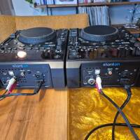 Lot de 2 platines CD DJ Stanton CMP 800