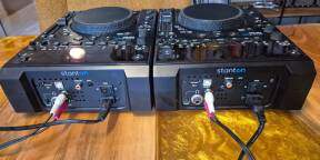 Lot de 2 platines CD DJ Stanton CMP 800
