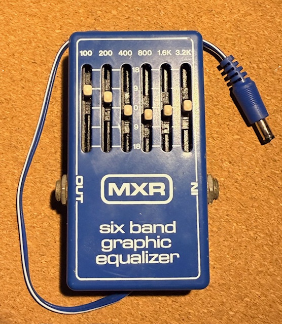 MXR Vintage equalizer