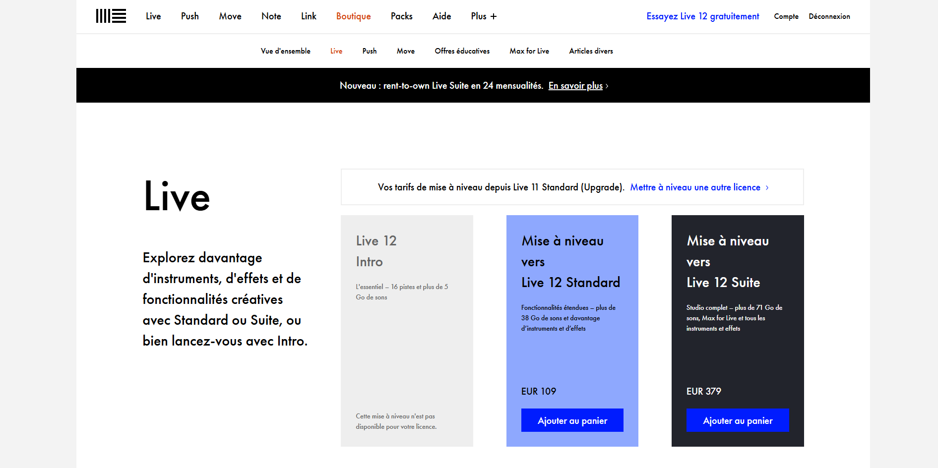 Ableton Live 11 Standard (38082)