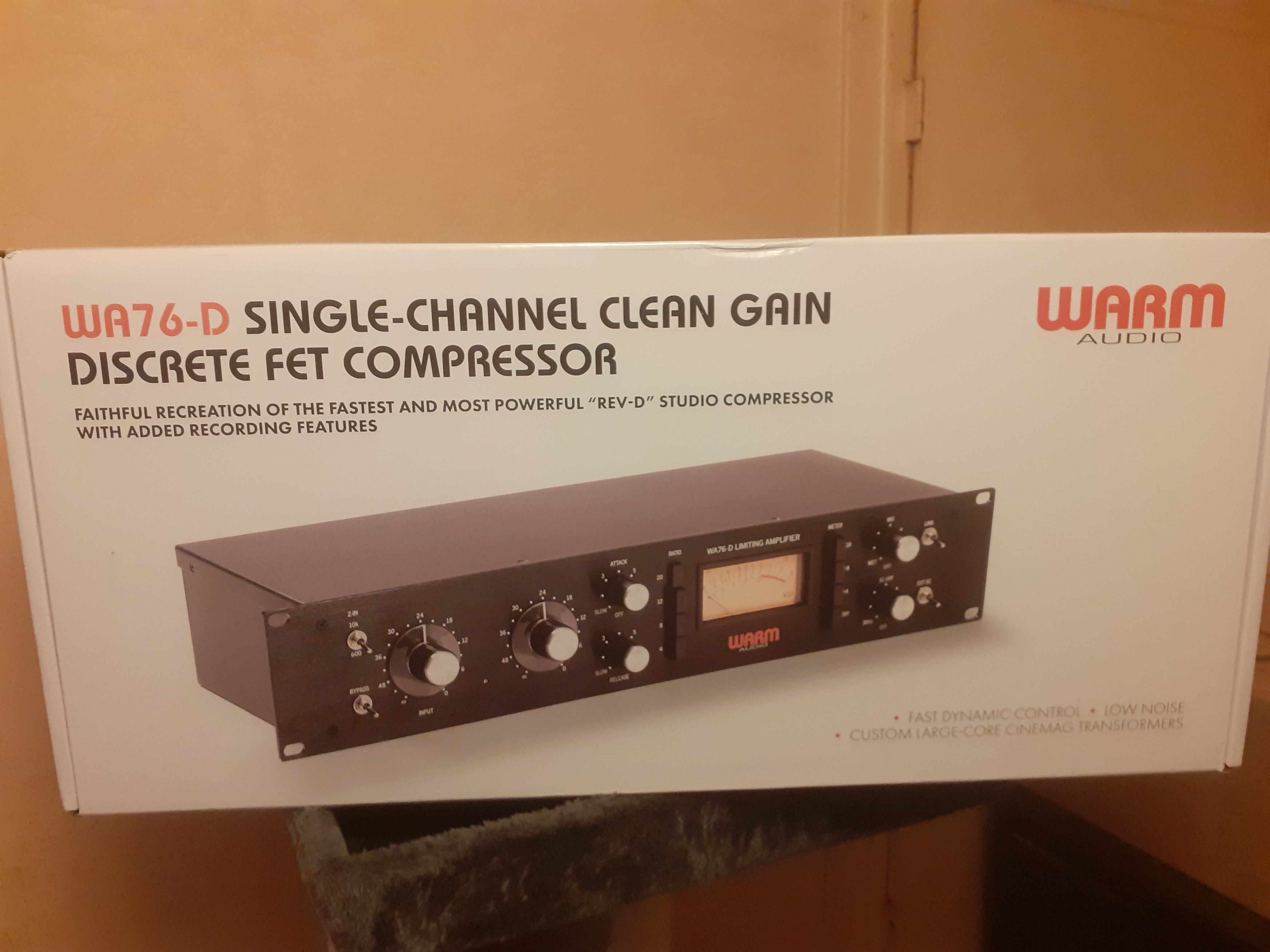 Compresseur de dynamique WA76-D Warm Audio, neuf et garanti !!