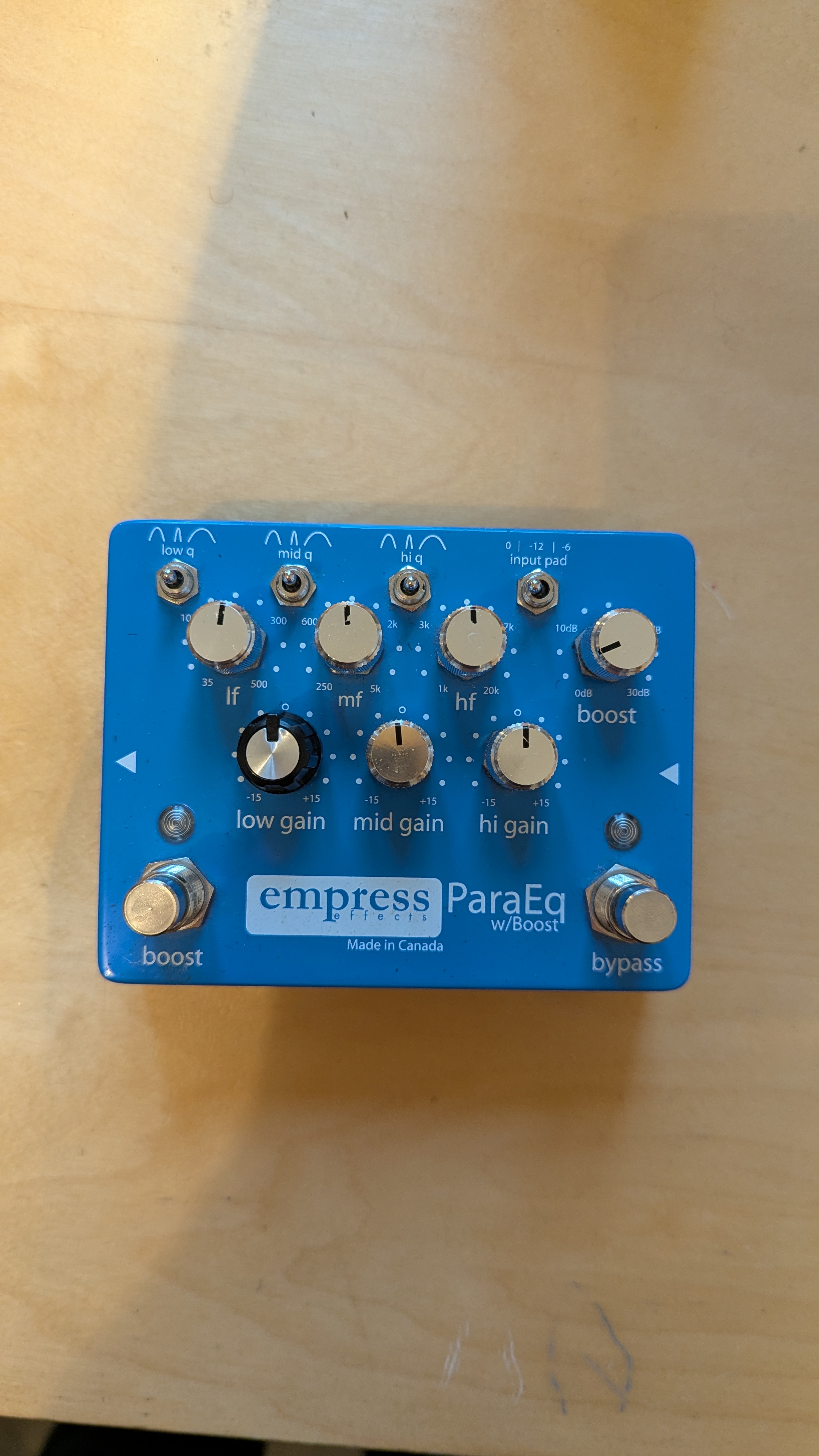 Vends Empress ParaEq w/Boost