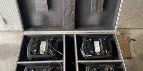 4 Servocolor 4K en Fly case