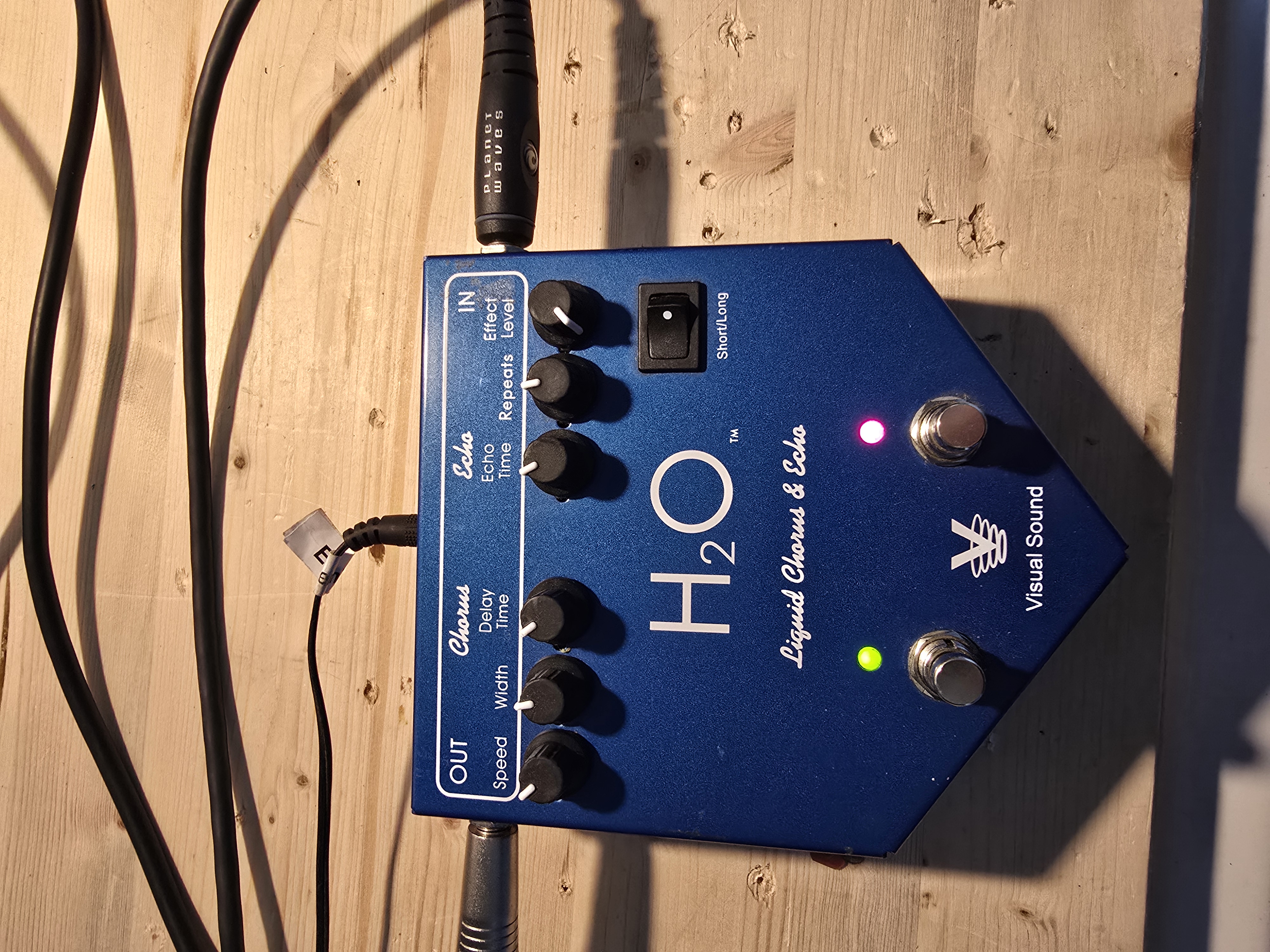 Vends Chorus/Delay Visual Sound H2O V1
