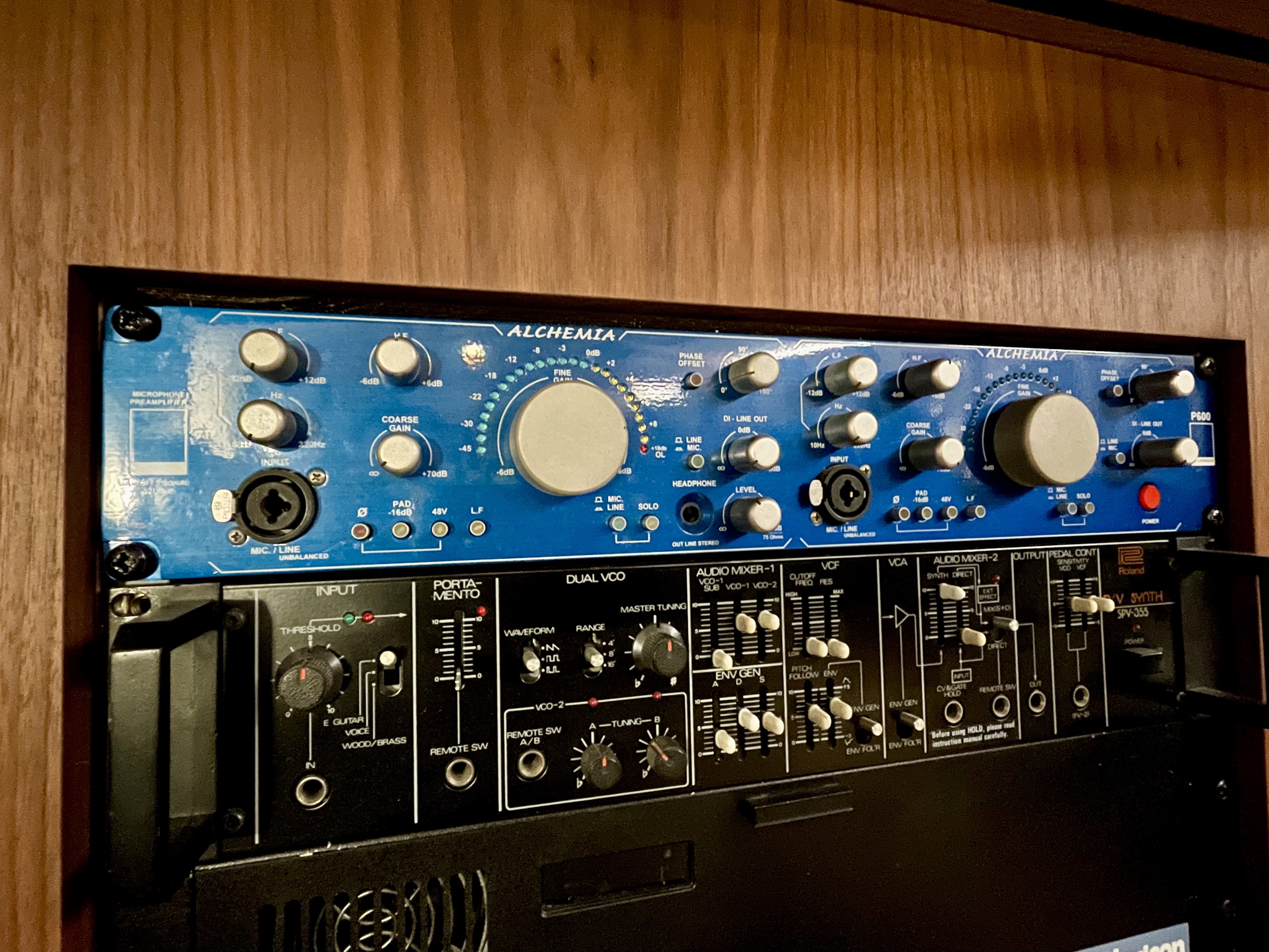 Double préamp Alchemia P600
