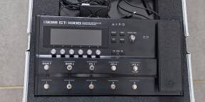 Pédalier multi-effets BOSS GT-1000 + Fly Case Neuf