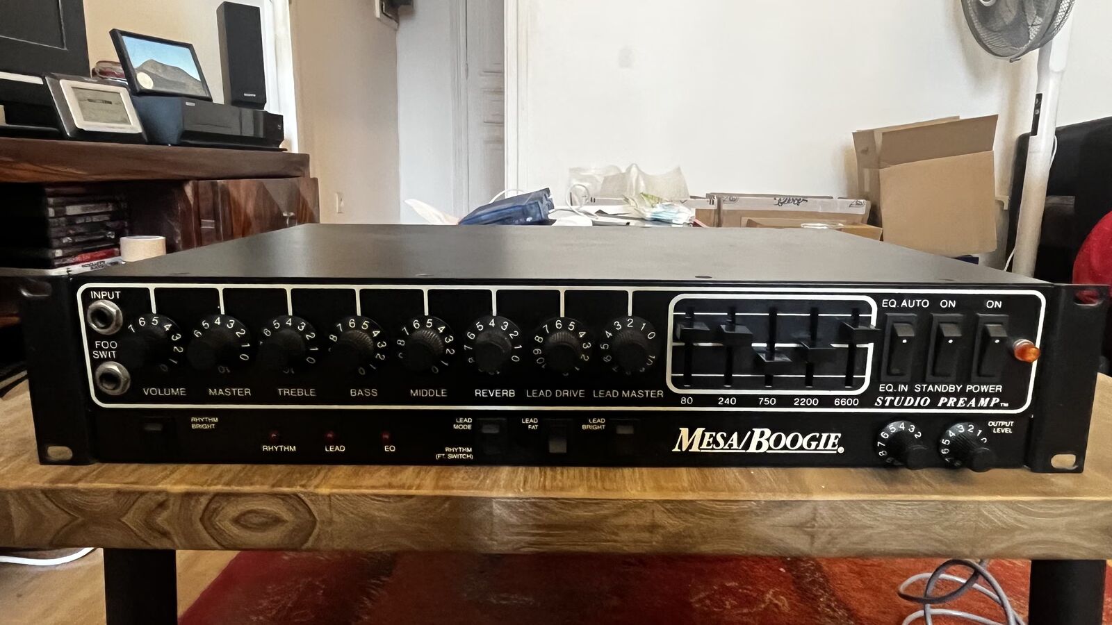 Mesa Boogie Studio preamp TBE (révisé et retubé)