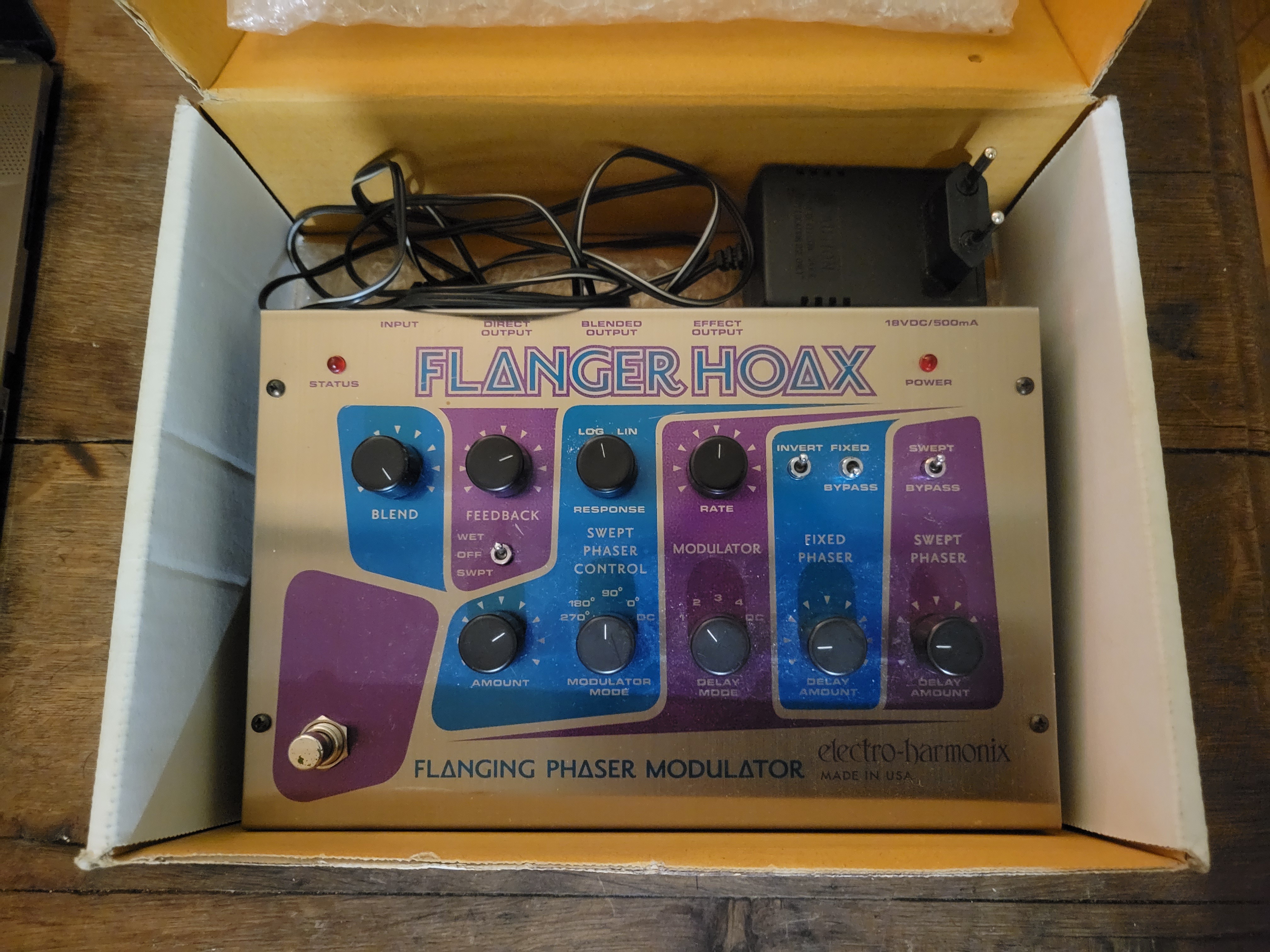 Vends Flanger Hoax + alim