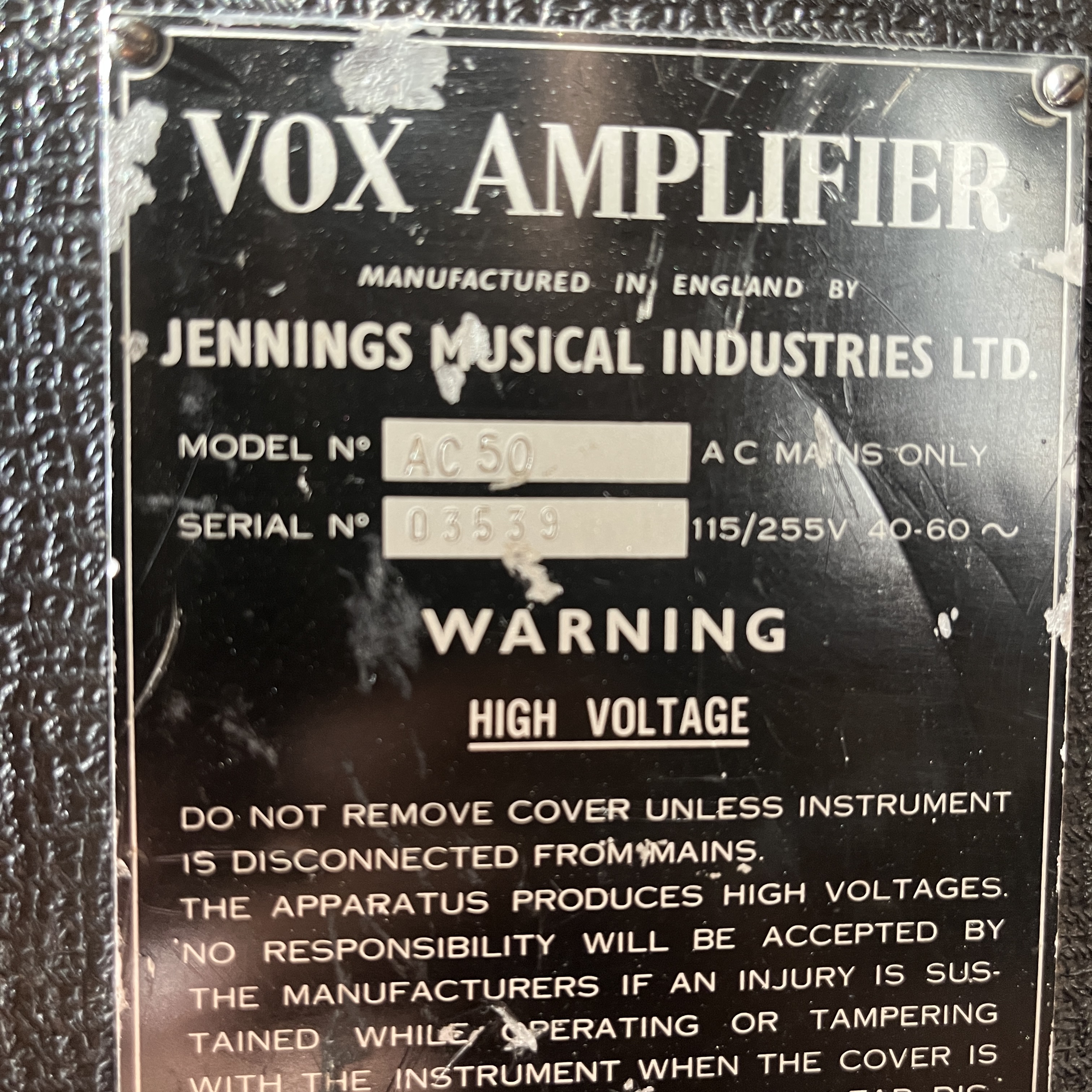 Vox AC50 Vintage (49266)