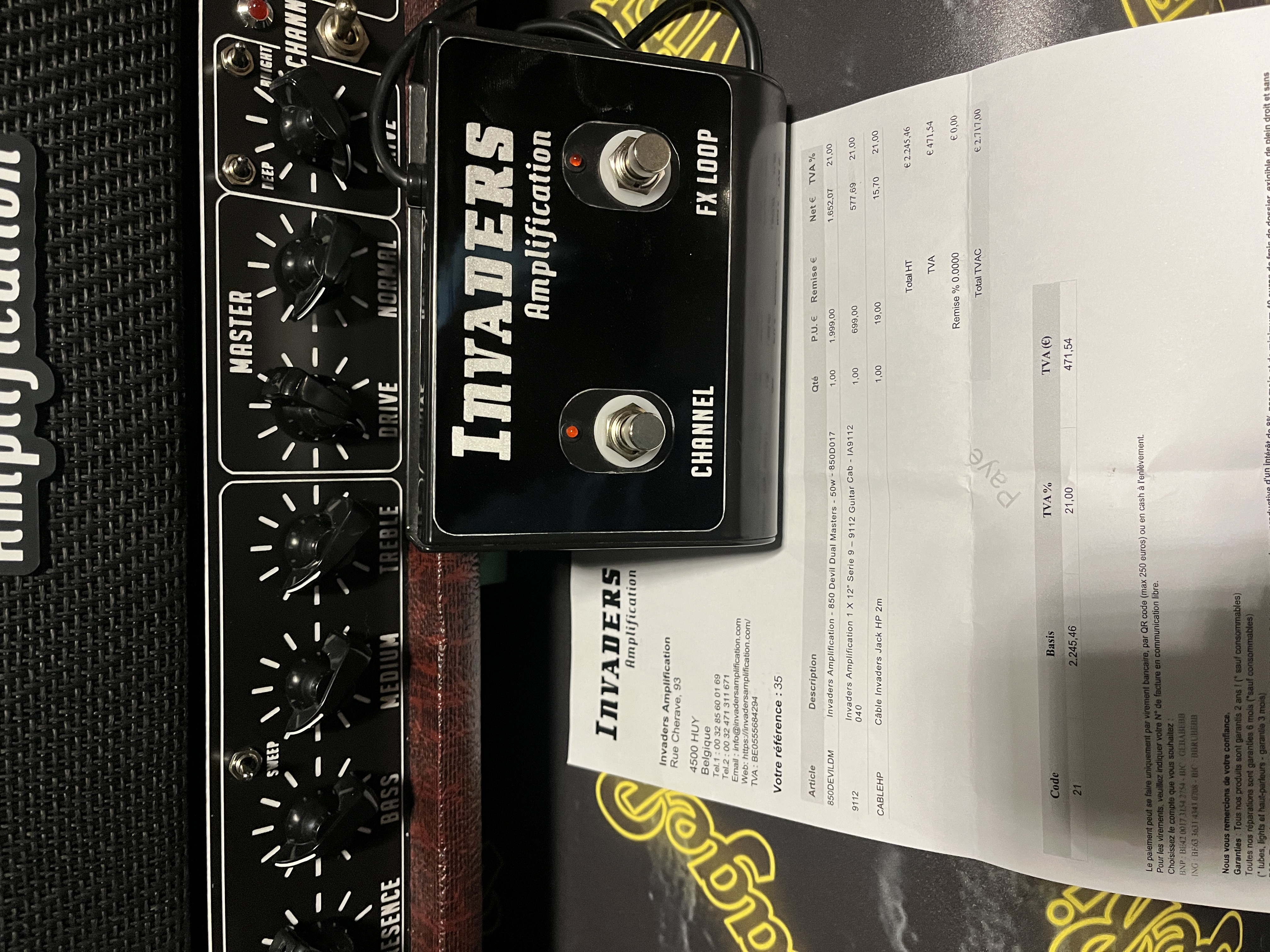 Invaders Amplification 850 Devil (19483)
