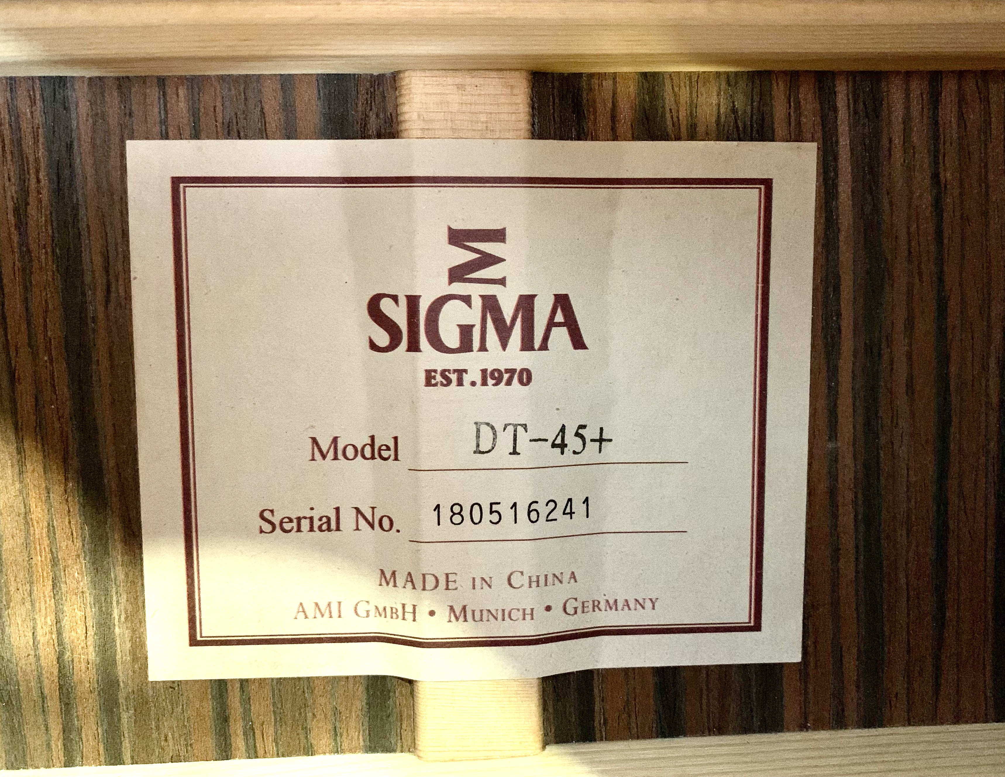 Sigma DT-45 (59344)