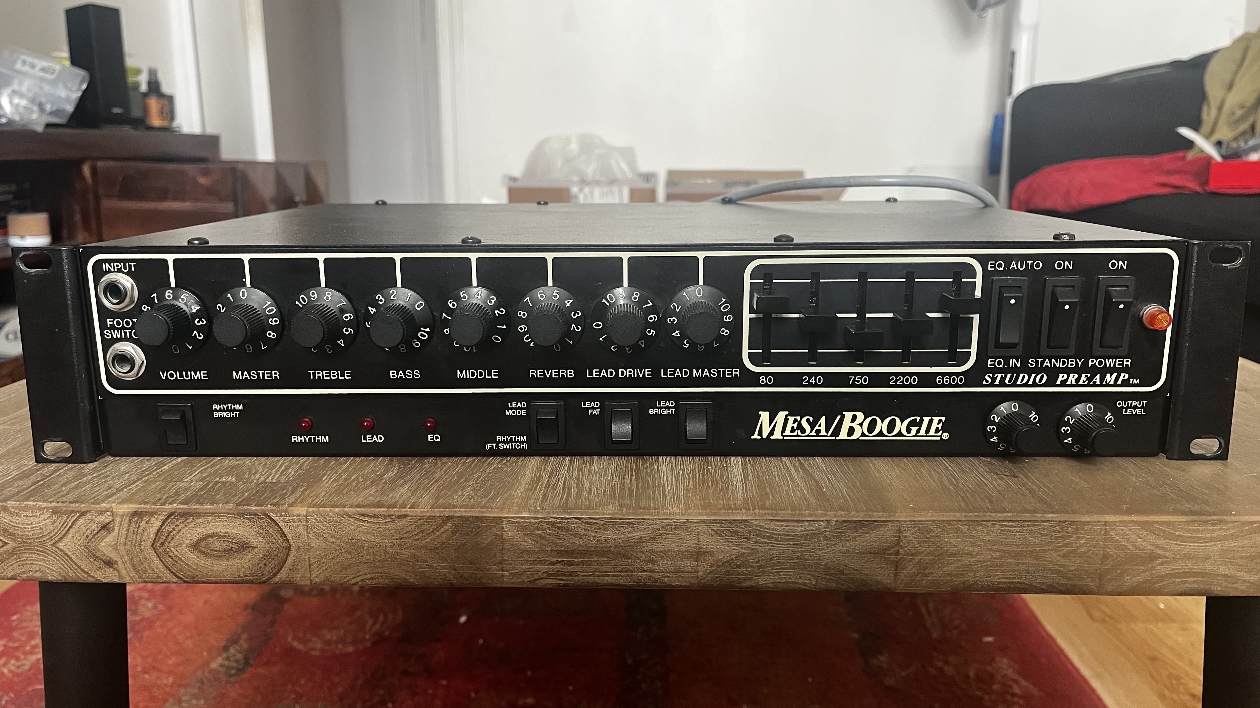 Mesa Boogie Studio preamp TBE (révisé et retubé)