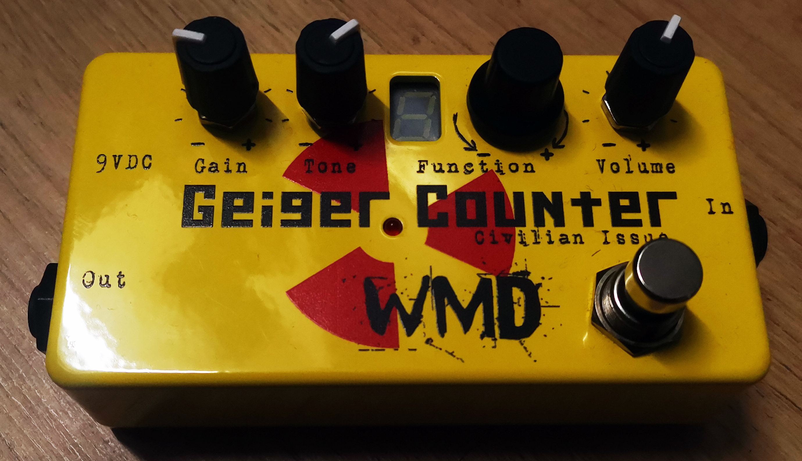 Vends pédale d'effet : WMD Geiger Counter Civilian Issue