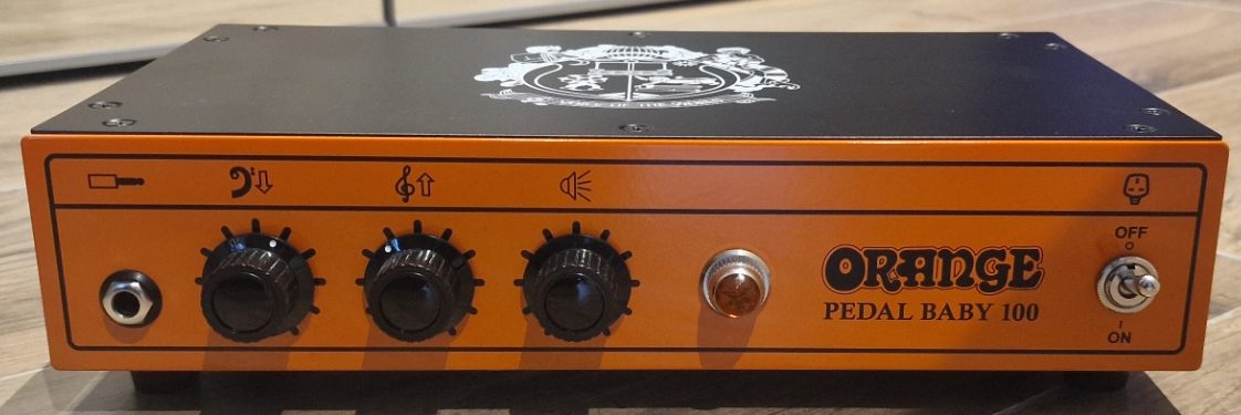 orange pedal baby 100 comme neuf