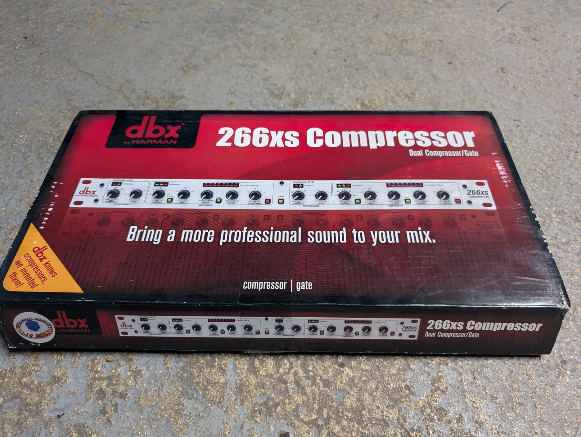 dbx 266xs – Compresseur / Gate stéréo – Très bon état