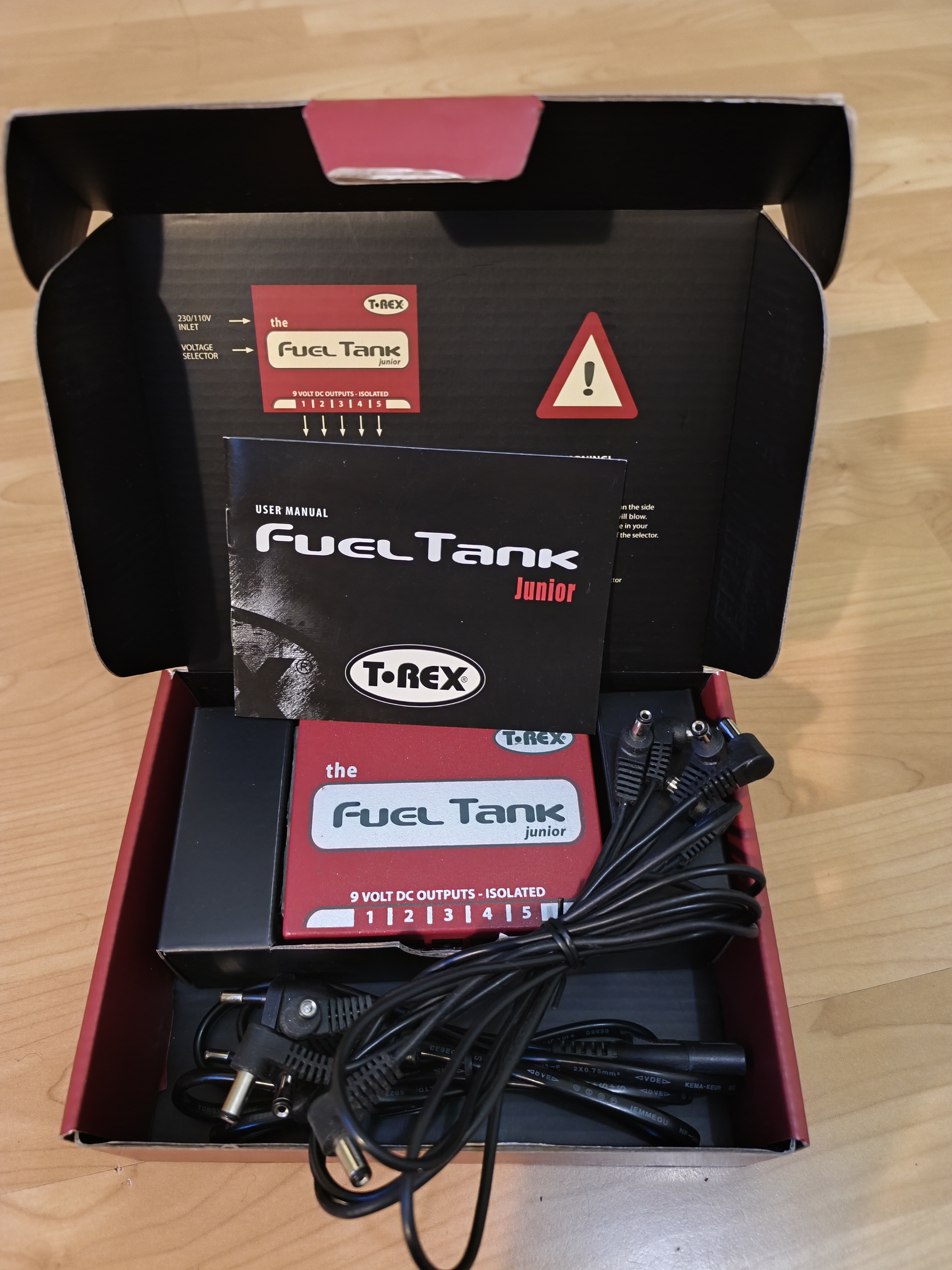 Alimentation pour pédales T.Rex fuel tank junior - 5 sorties 9V isolées - Etat neuf - 1ère main