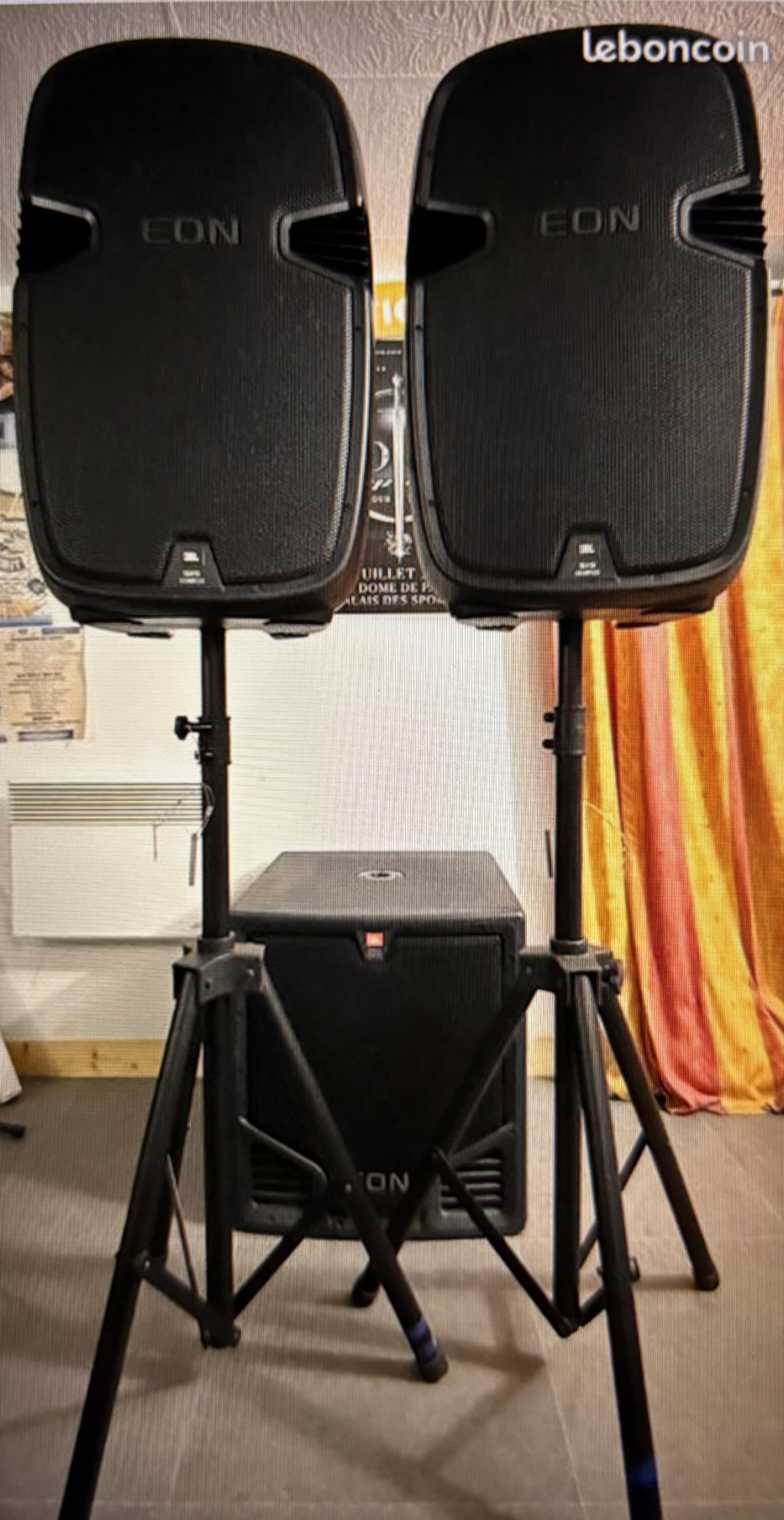 Sonorisation JBL Eon 515 XT - Eon 518 S