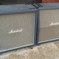 2 x baffles Marshall de 1976 (4x12) ( 1960 A et B ) - T1221 G12M BLACKBACK