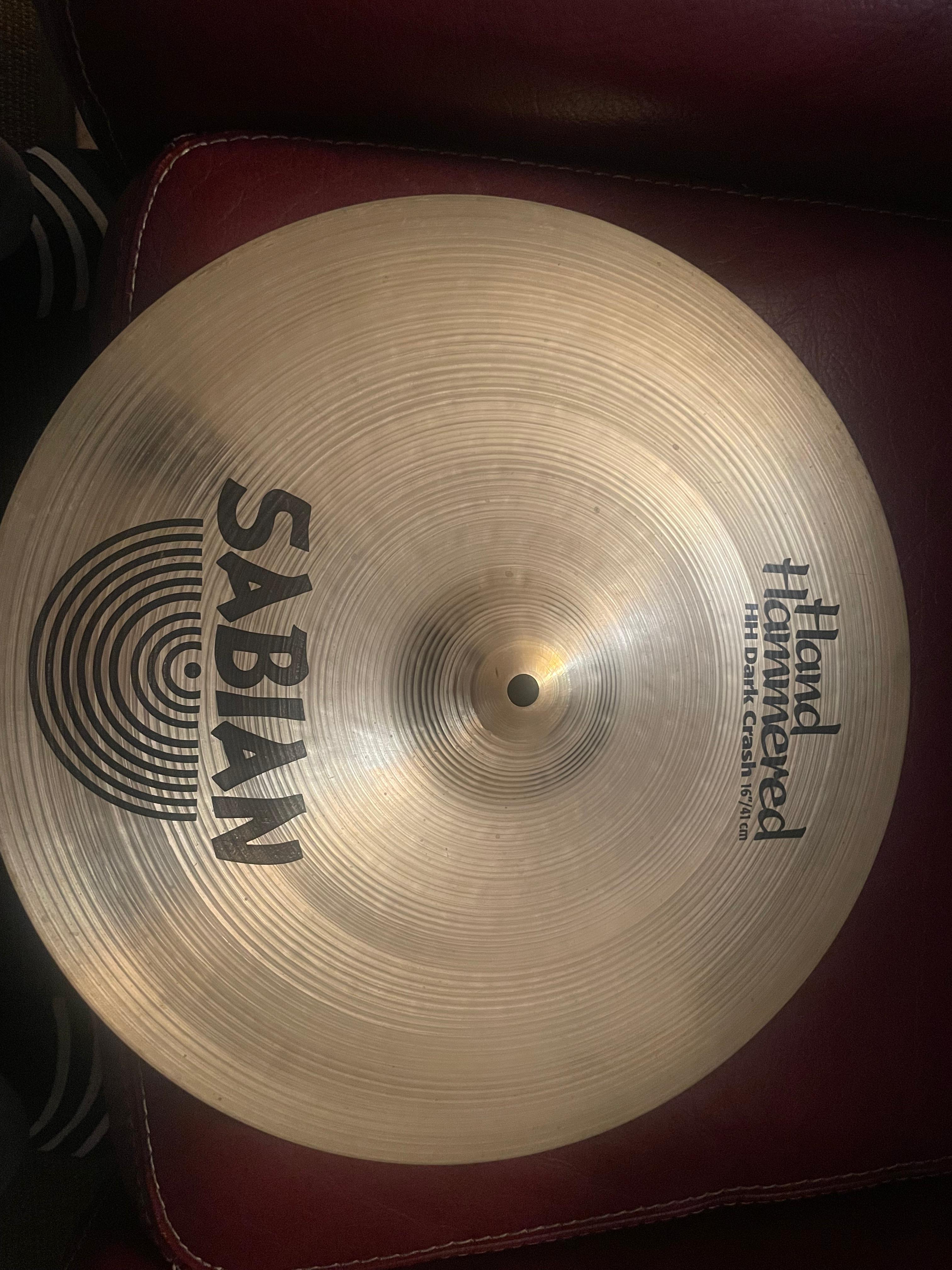 Sabian 16" HH Hand Hammered Dark Crash