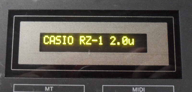 Casio RZ-1 Sampling Drum Machine (10652)