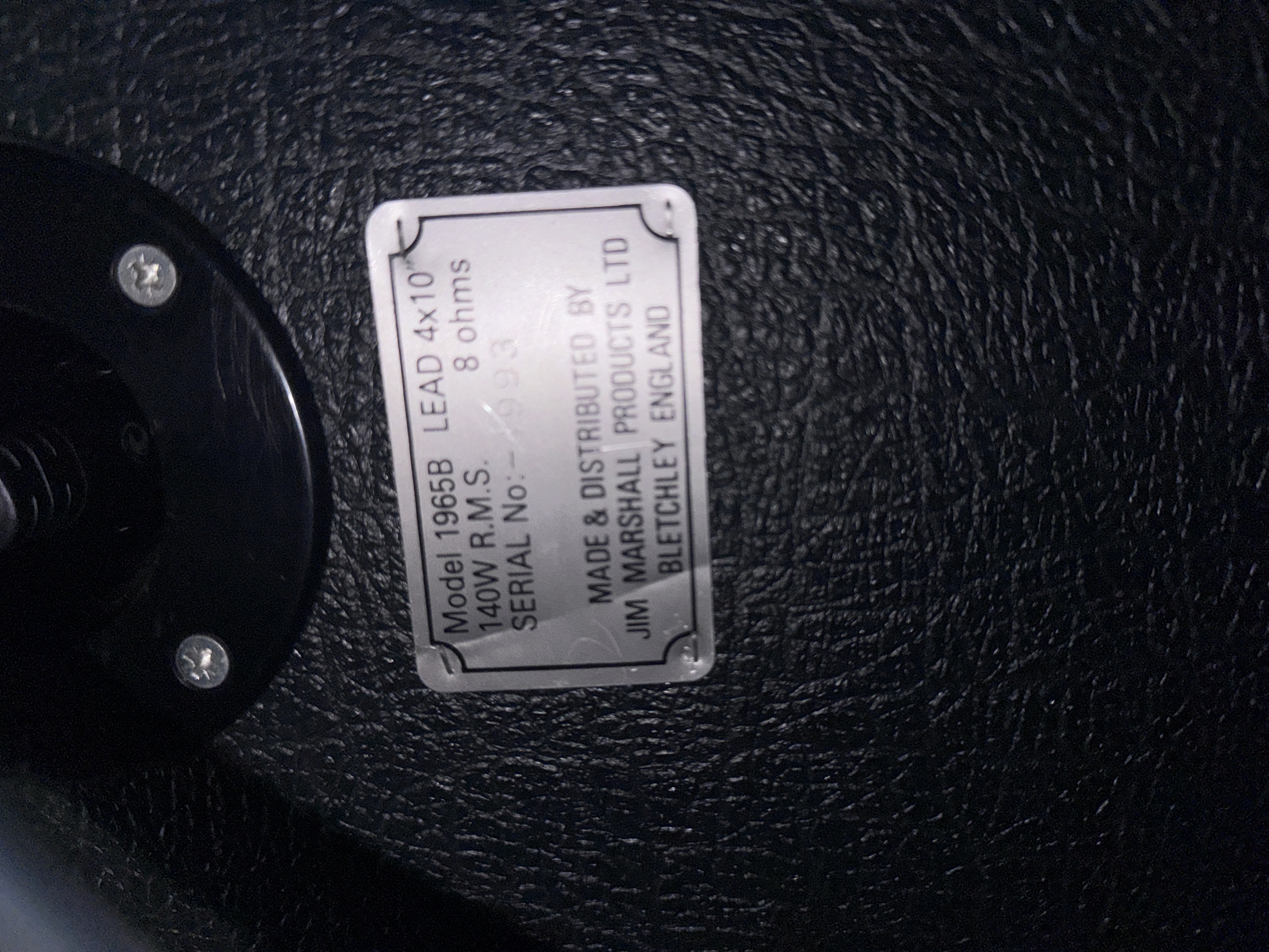 Marshall 1965B Lead (99981)