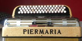 Accordéon Piermaria 2 voix 5 lignes de basse