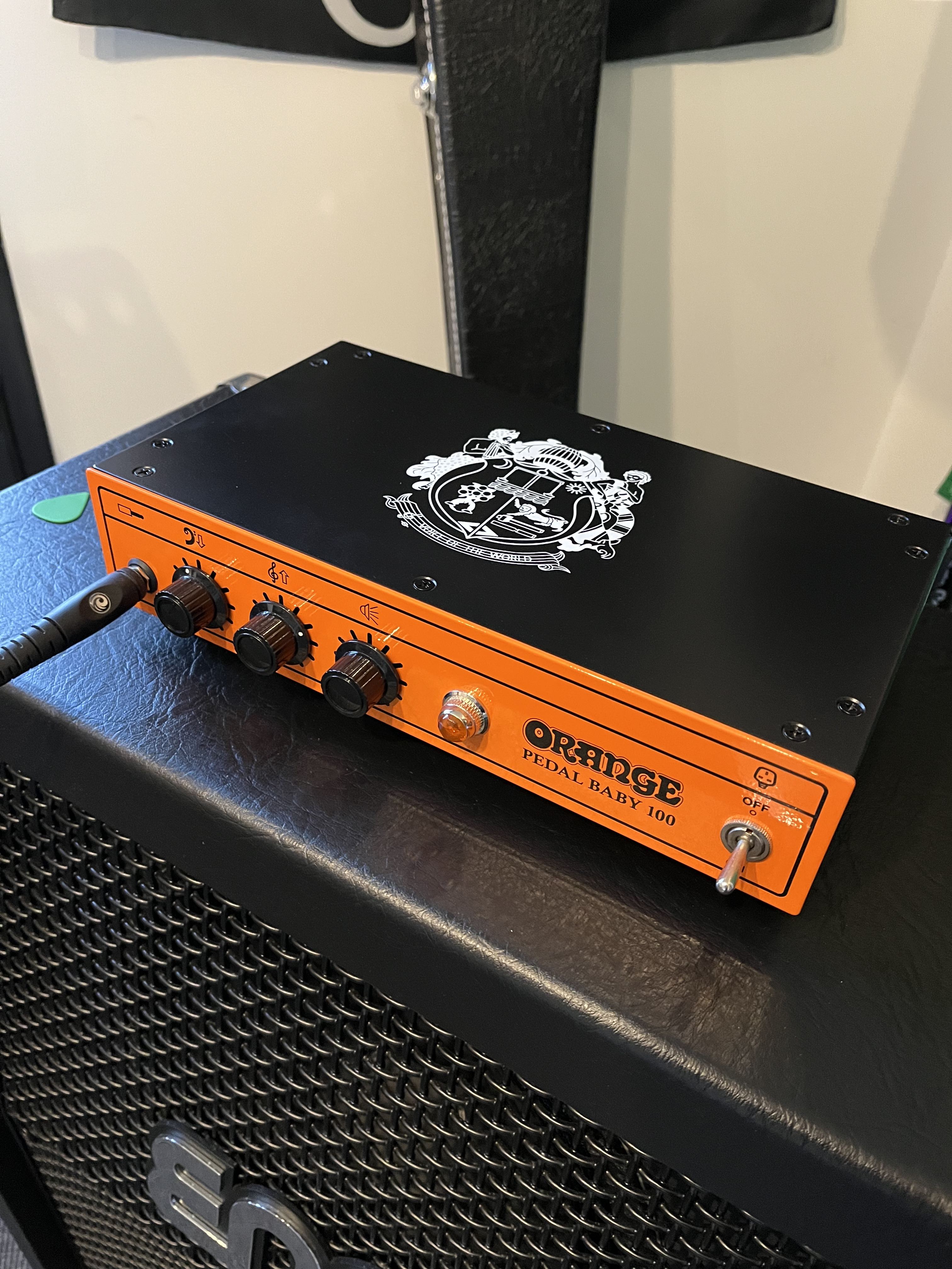 orange pedal baby 100 comme neuf