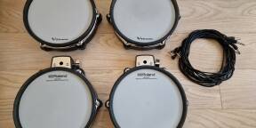 Vends lot de 4 pads V-Drum Roland PDX-100