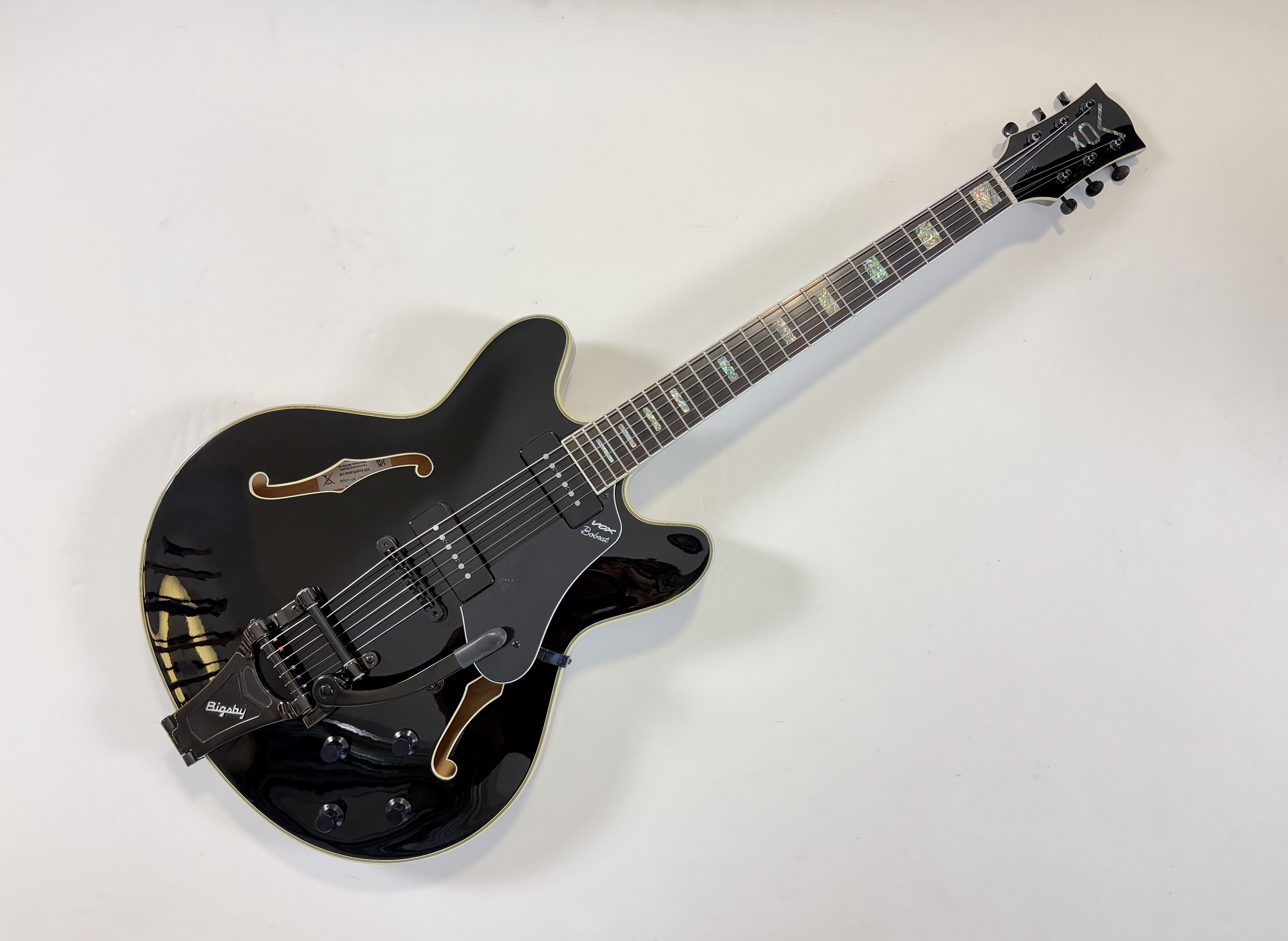 Vox Bobcat V90 Bigsby 2022 Jet Black