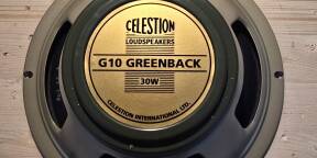 Vends Celestion Greenback 10’ 30W 8 Ohms