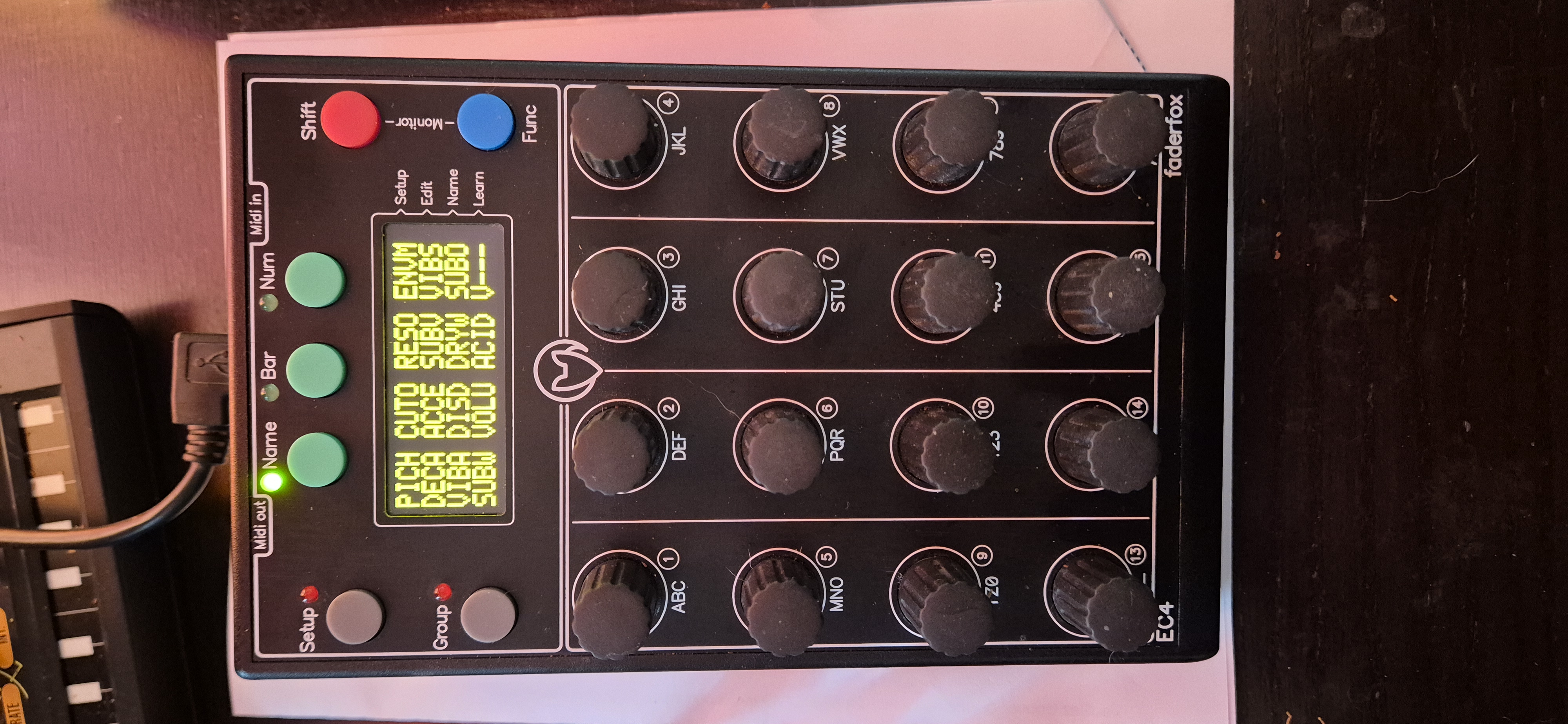 Vends Faderfox EC4