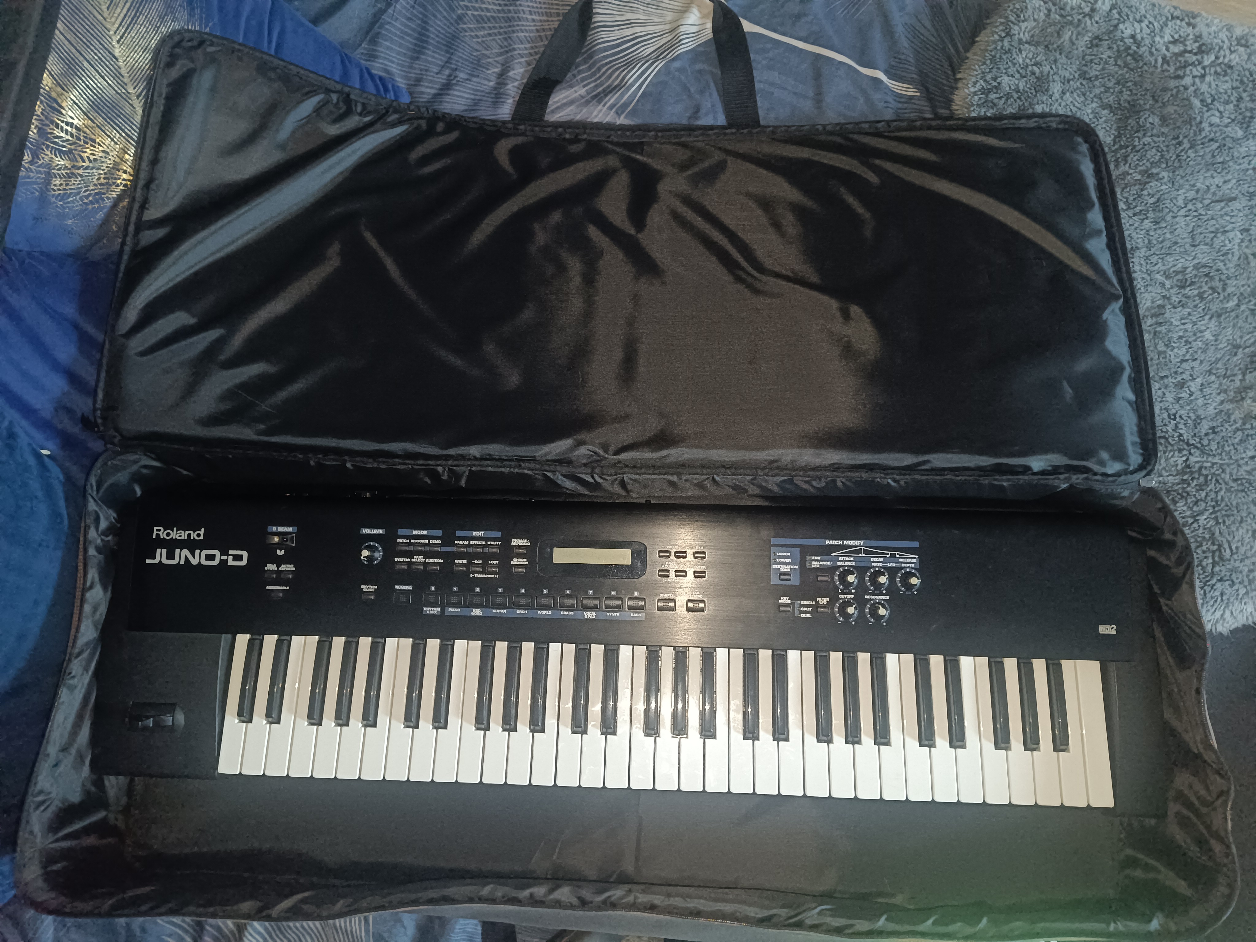 Roland Juno D  + monitoring samson 50w