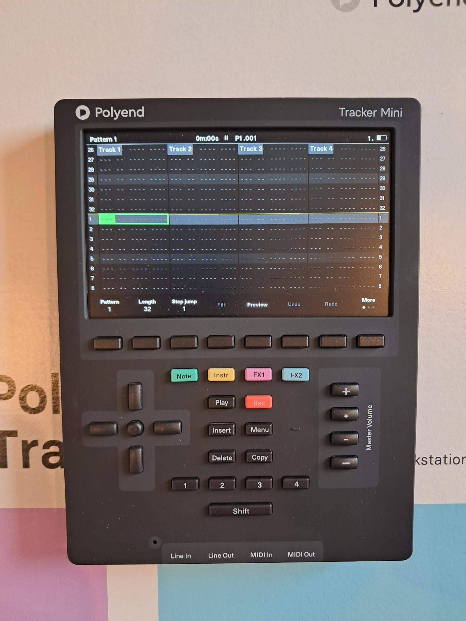Polyend Tracker mini
