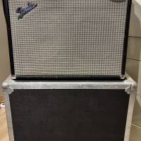 Fender Twin Reverb 1971 Silverface avec Flight case, transfo et footswitch