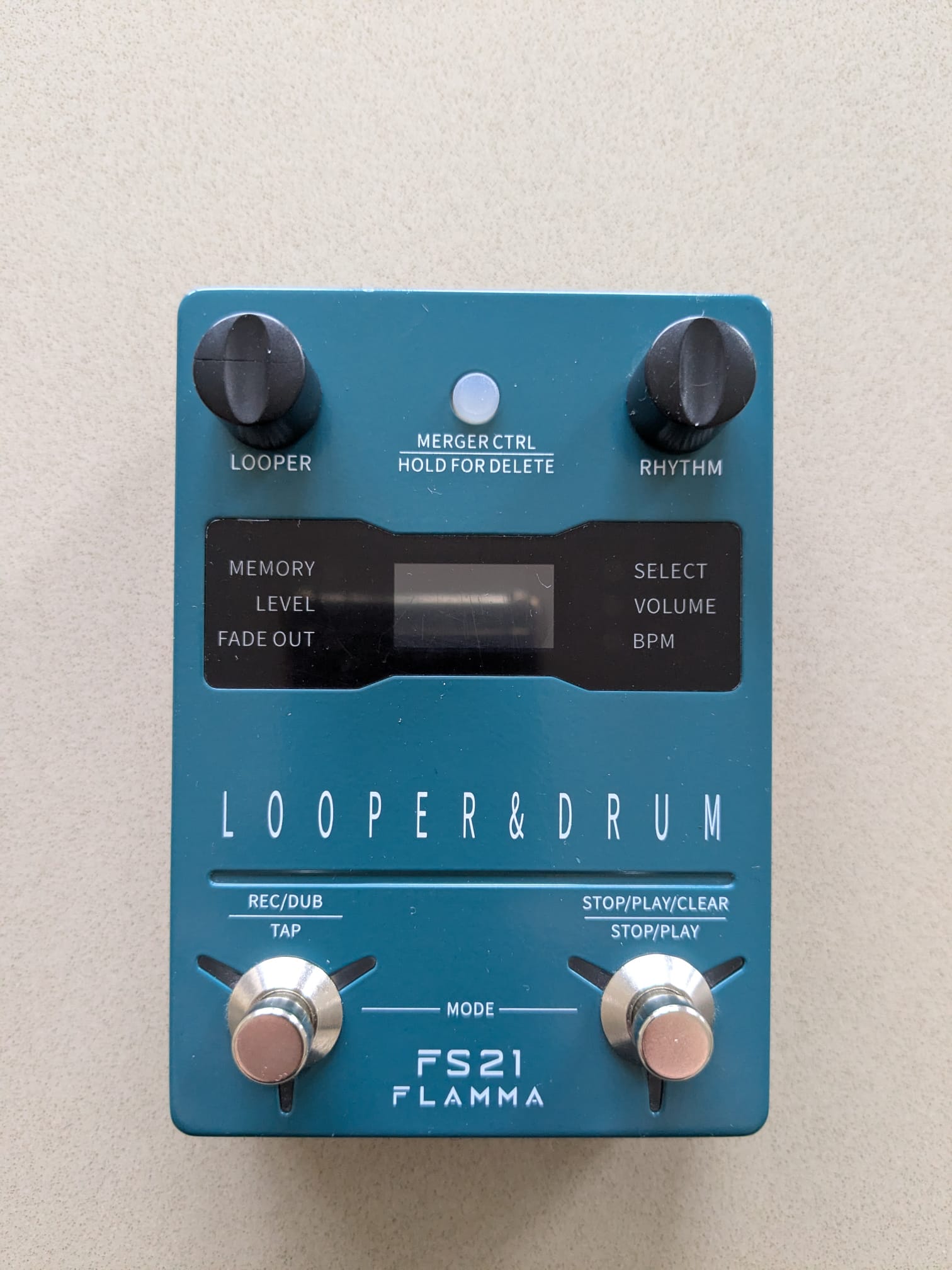 Vends : Flamma FS21 Looper & Drum Machine