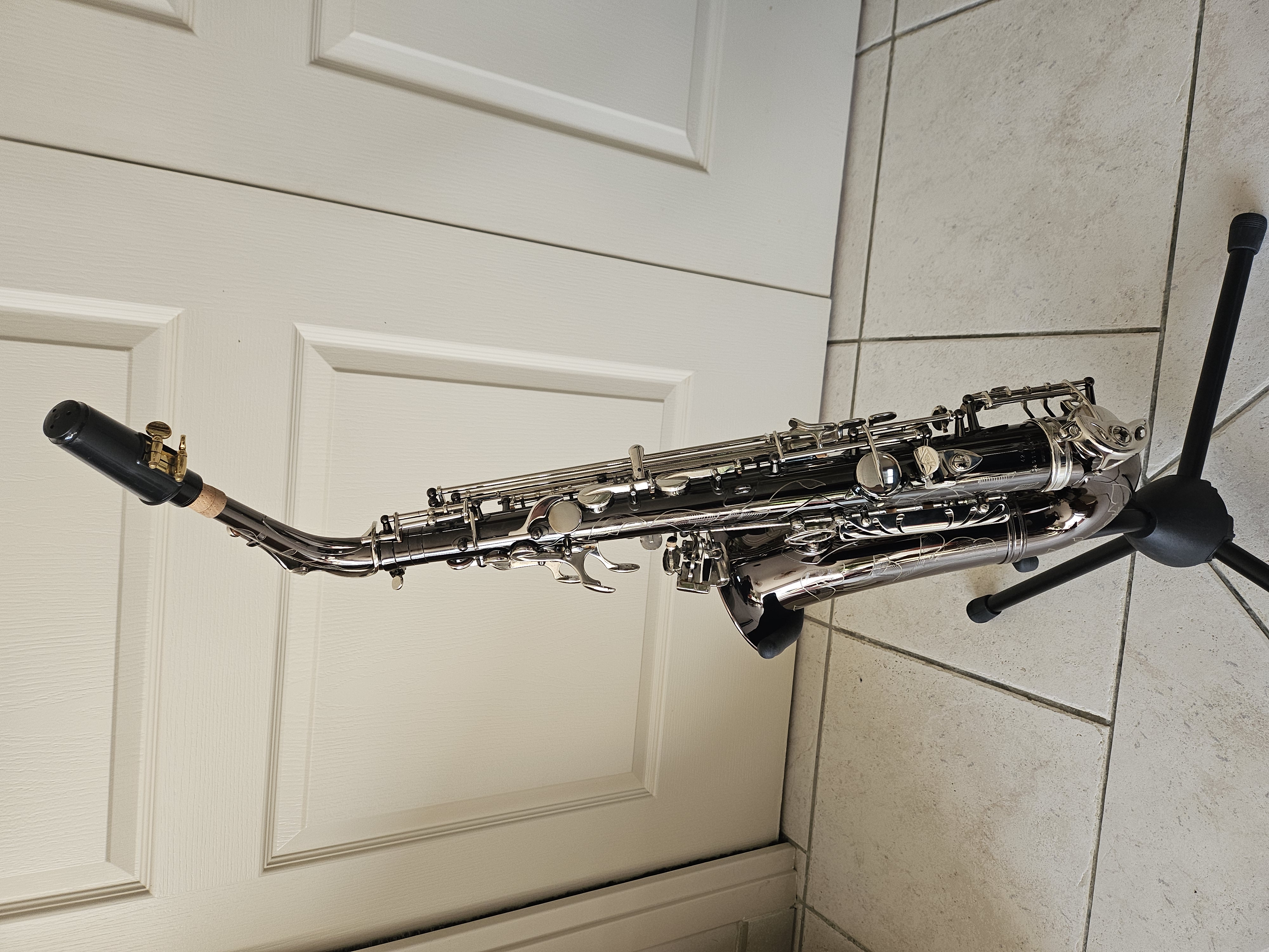 Vend saxophone alto Antigua Powerbell Black Edition