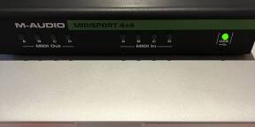 Vends M-Audio Midisport 4x4
