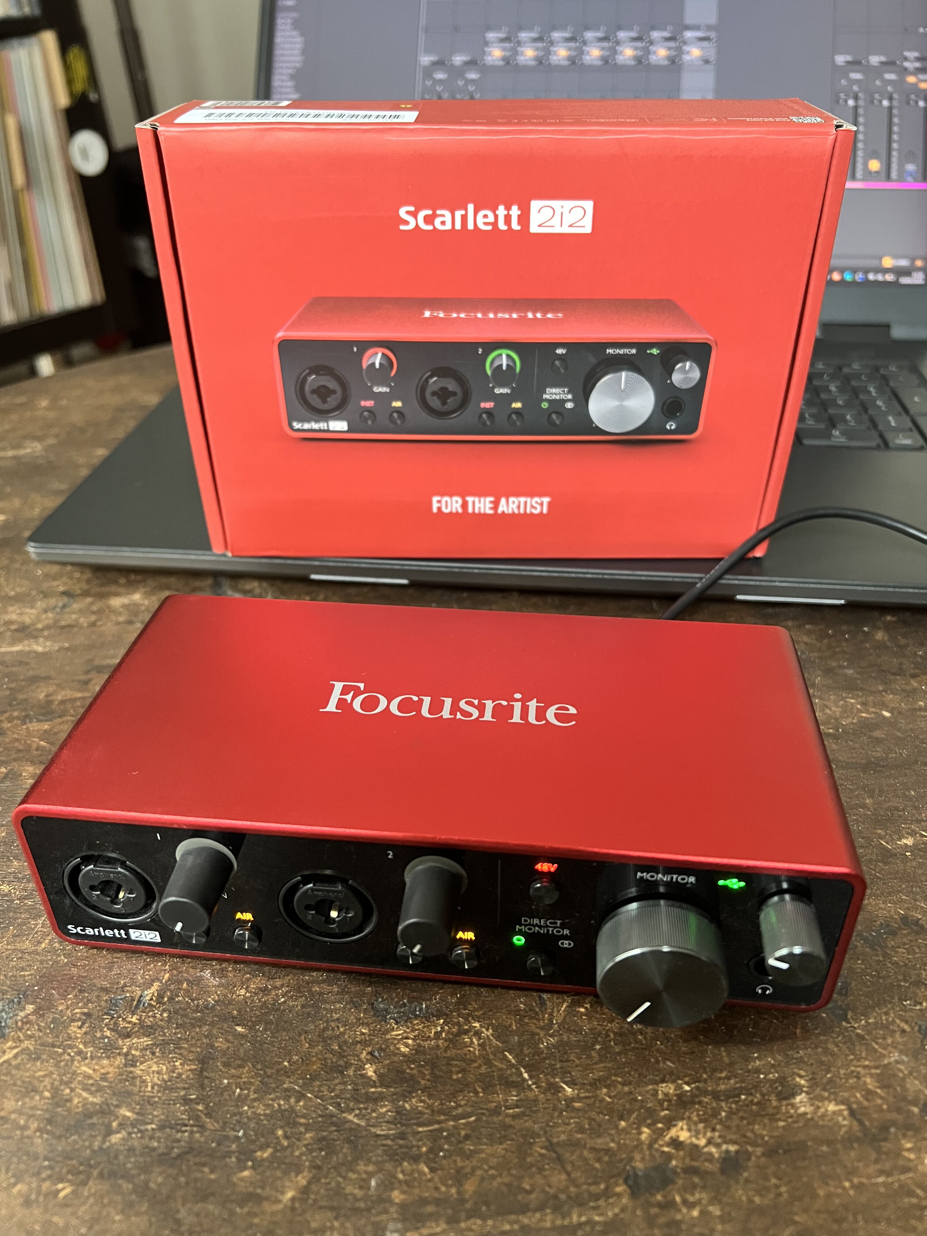 Vends Focusrite Scarlett 2i2 G3