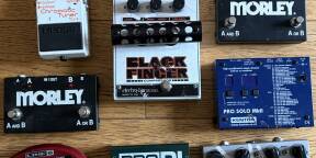 Lot pédales guitare / basse – EHX, Fulltone, Boss, Morley, Radial – à vérifier