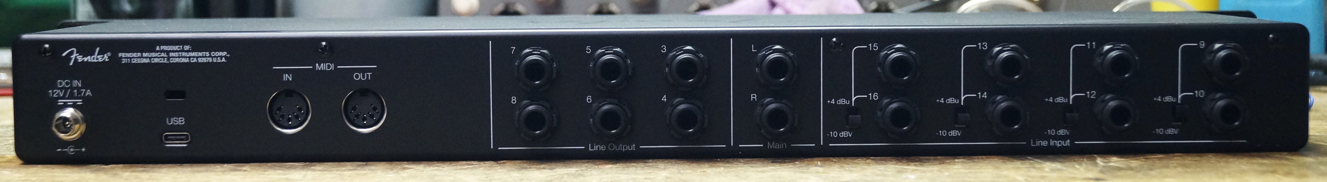 FenderQuantumLT16 Bqck