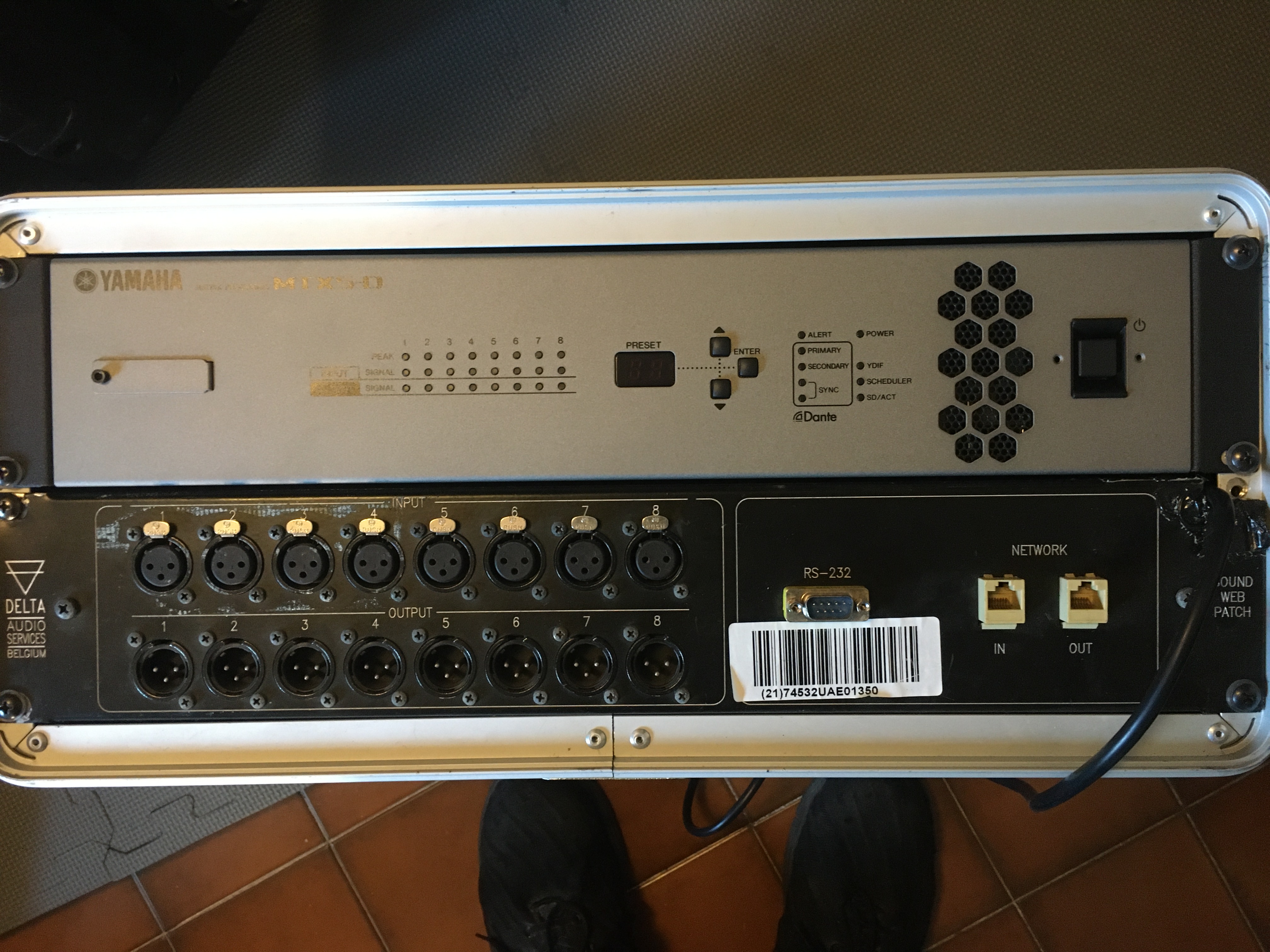 Vends MTX5-D Yamaha console rack Dante bon état