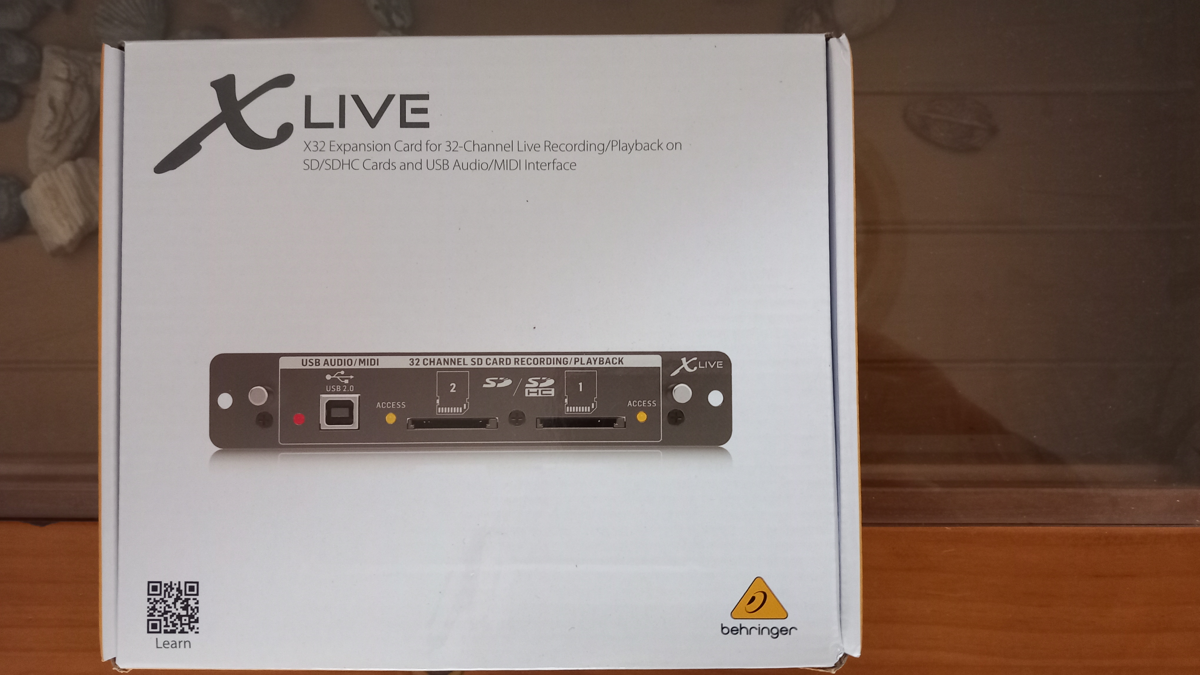 Carte X-Live pour Behringer X32