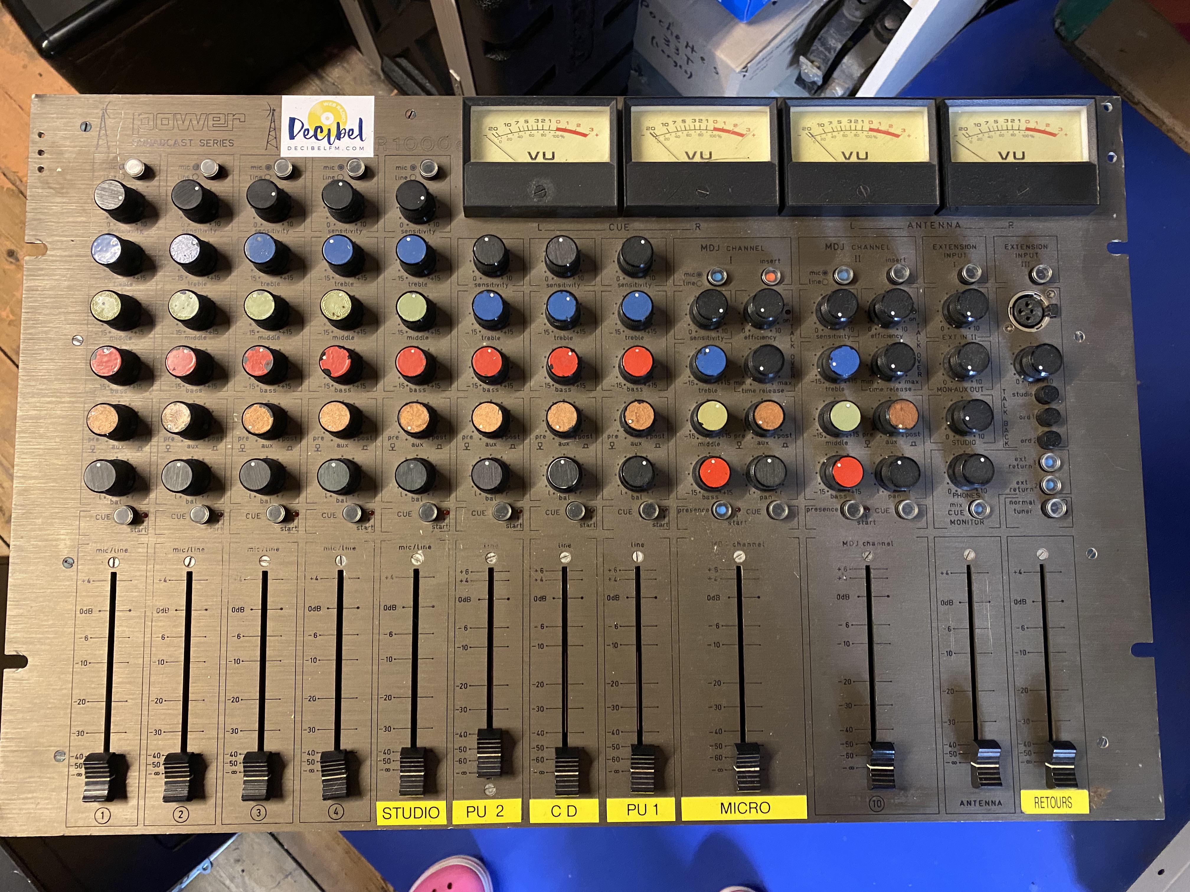 Console radio vintage Power PR1000