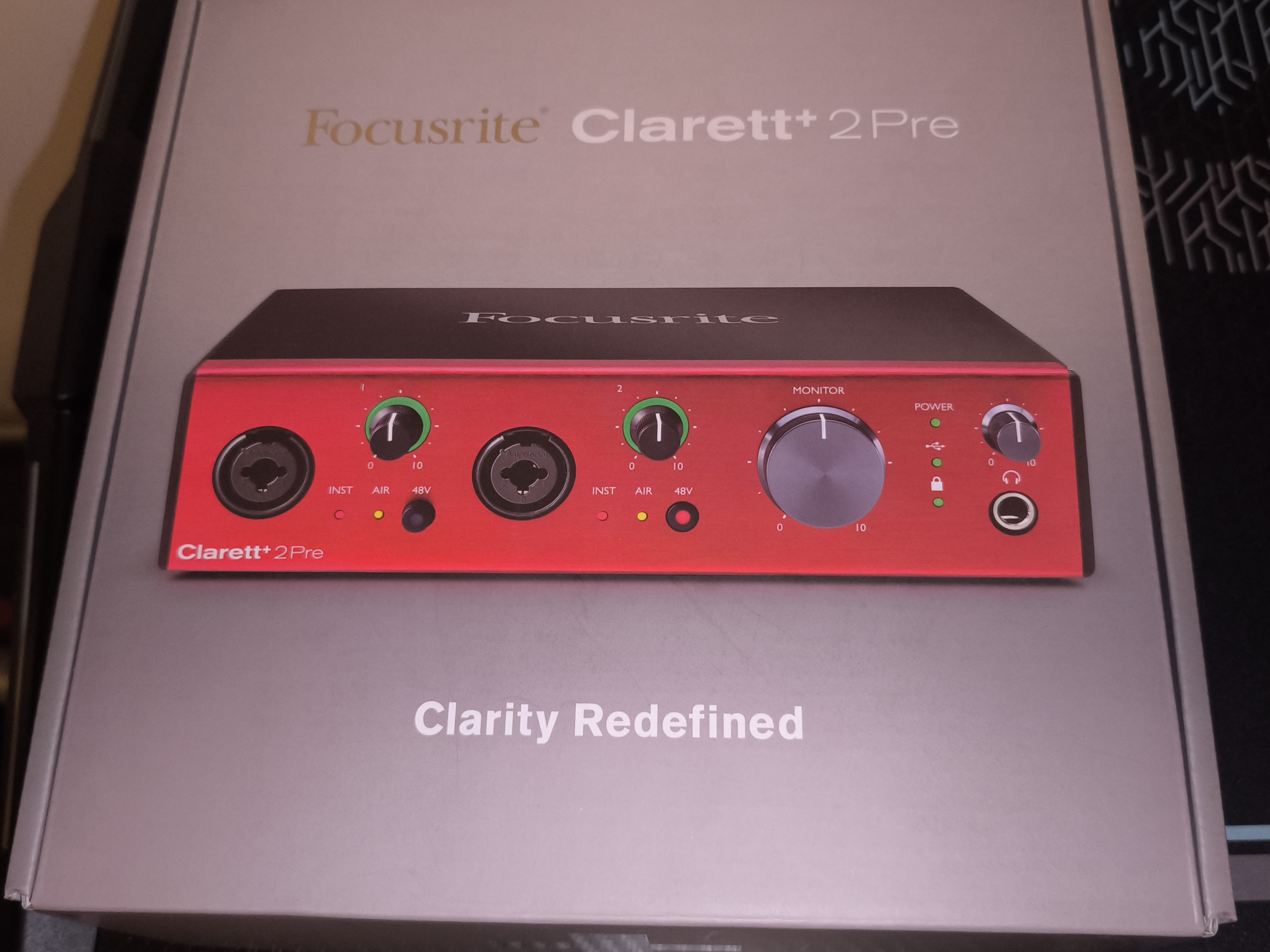 Vends focusrite Clarett+ 2 pre 