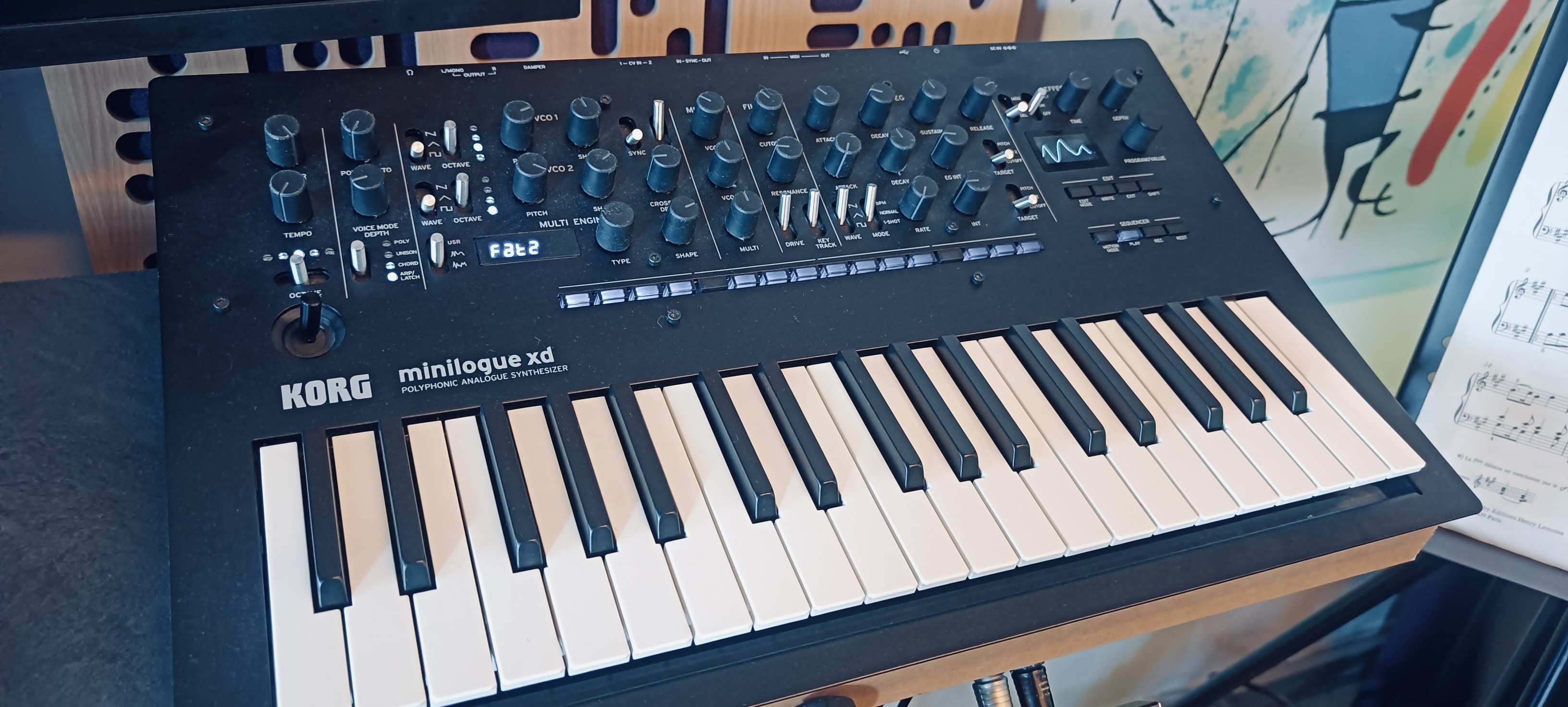 Vends Korg Minilogue XD + 70€ FX + Soundbanks