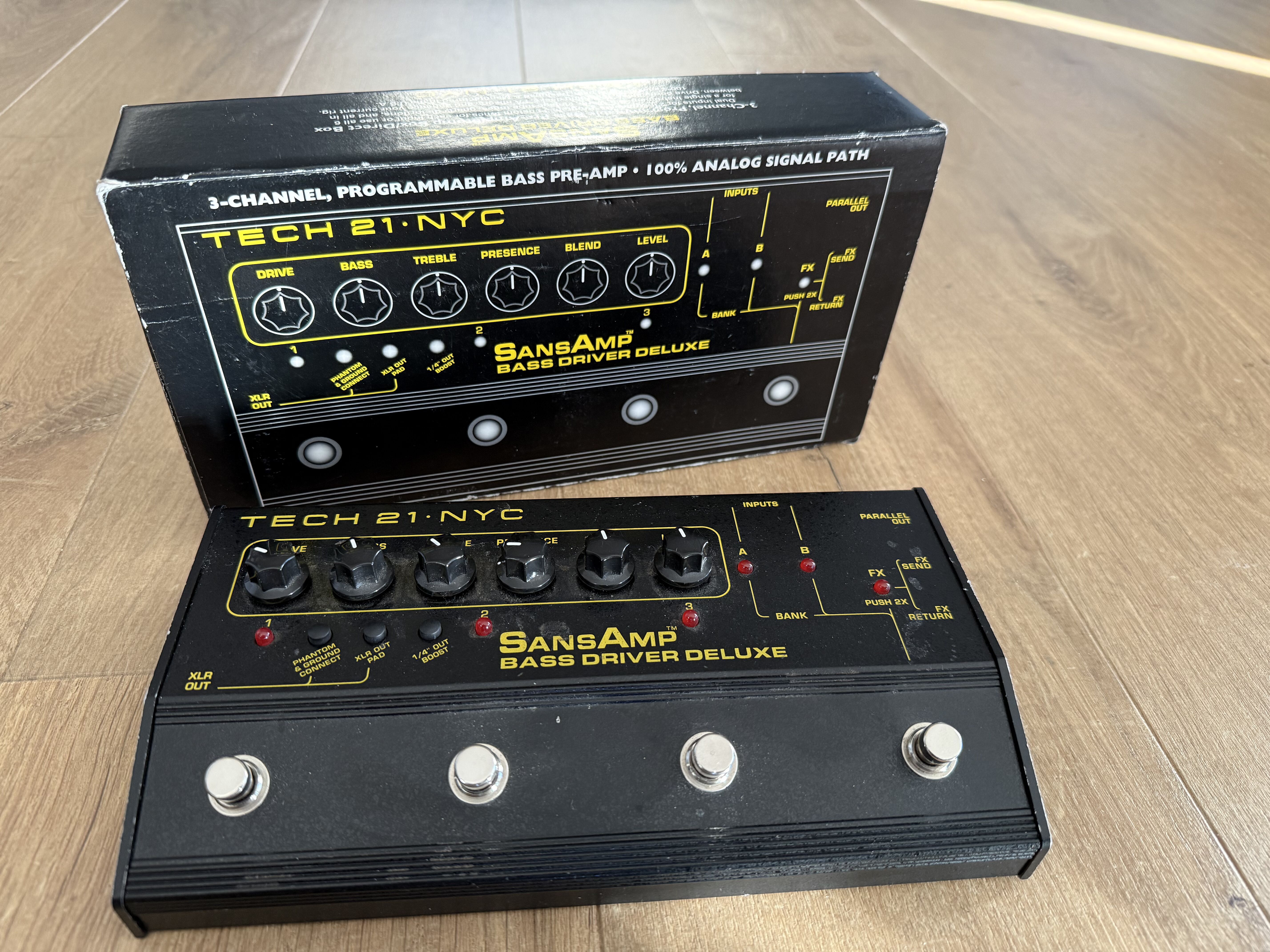 Vends Tech 21 SansAmp Bass Driver Deluxe