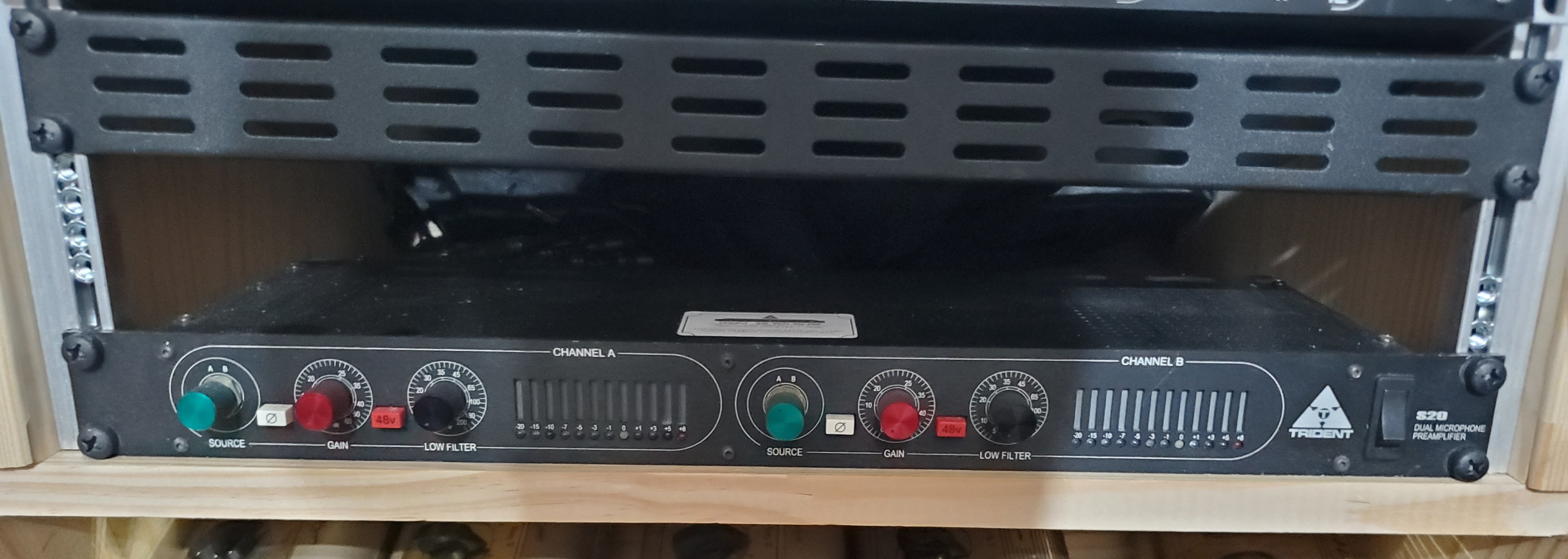 double preamp trident s20