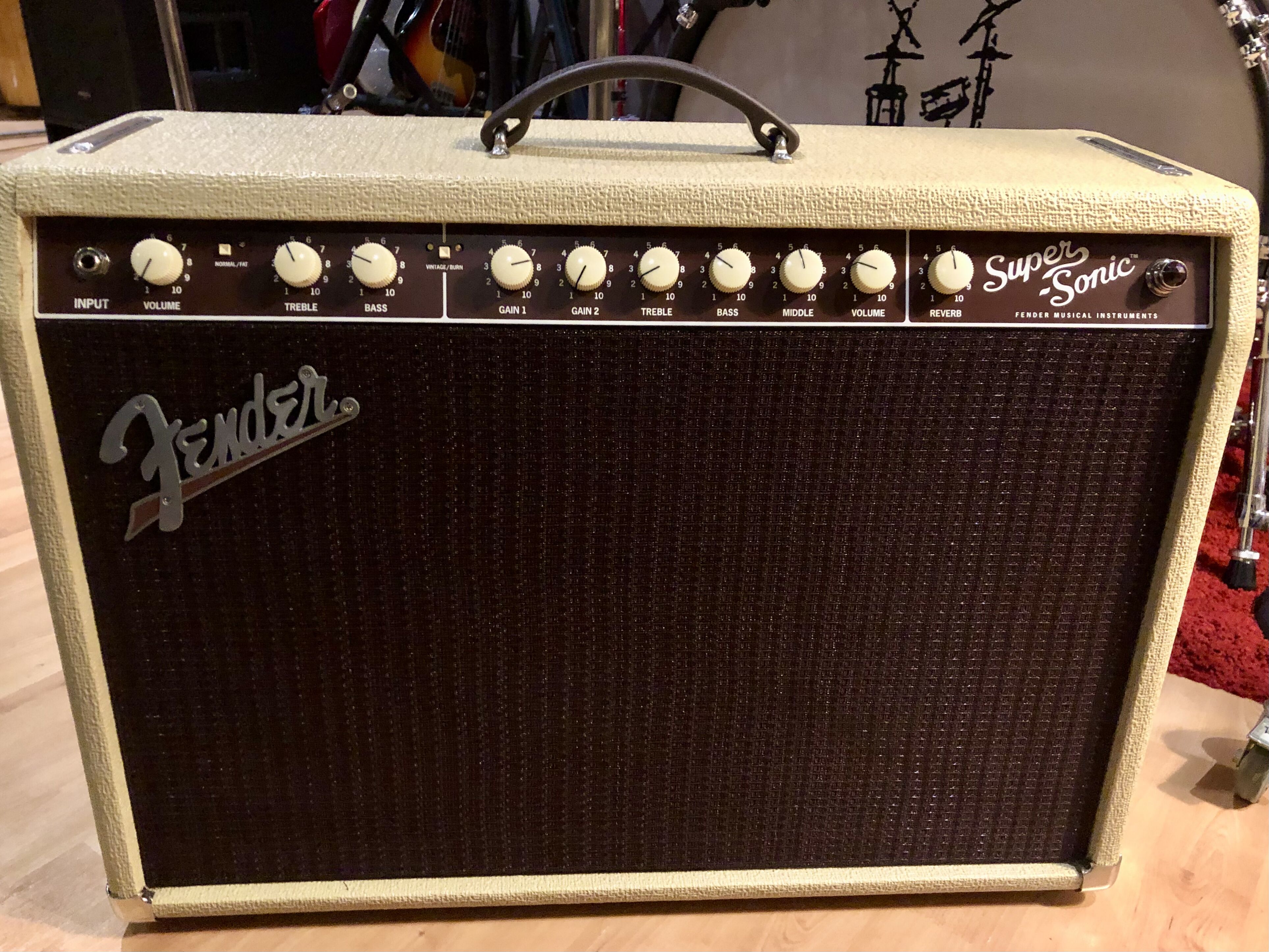 vends ampli guitare Fender Super-Sonic 22