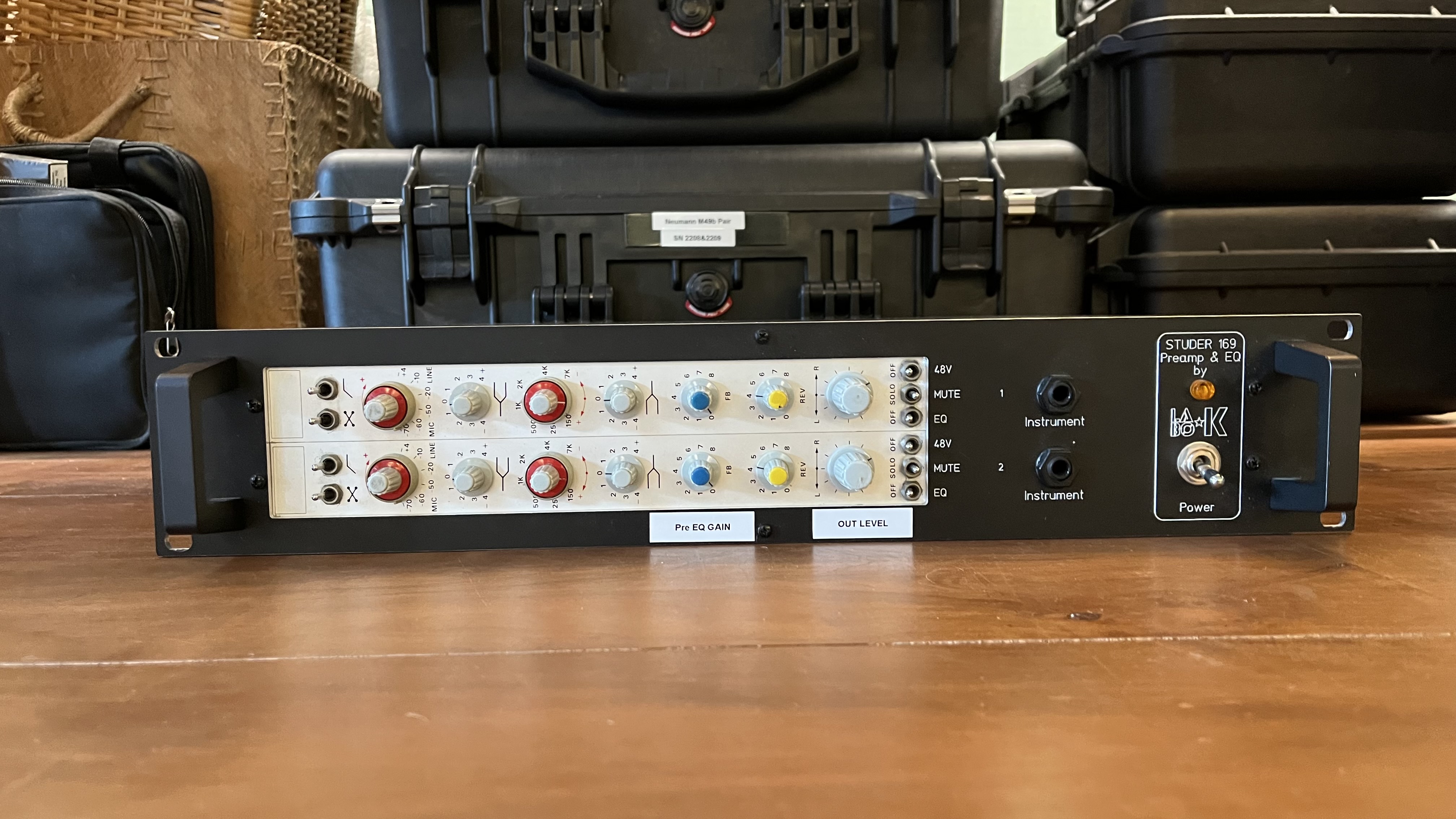 Studer 169 Tranches en rack